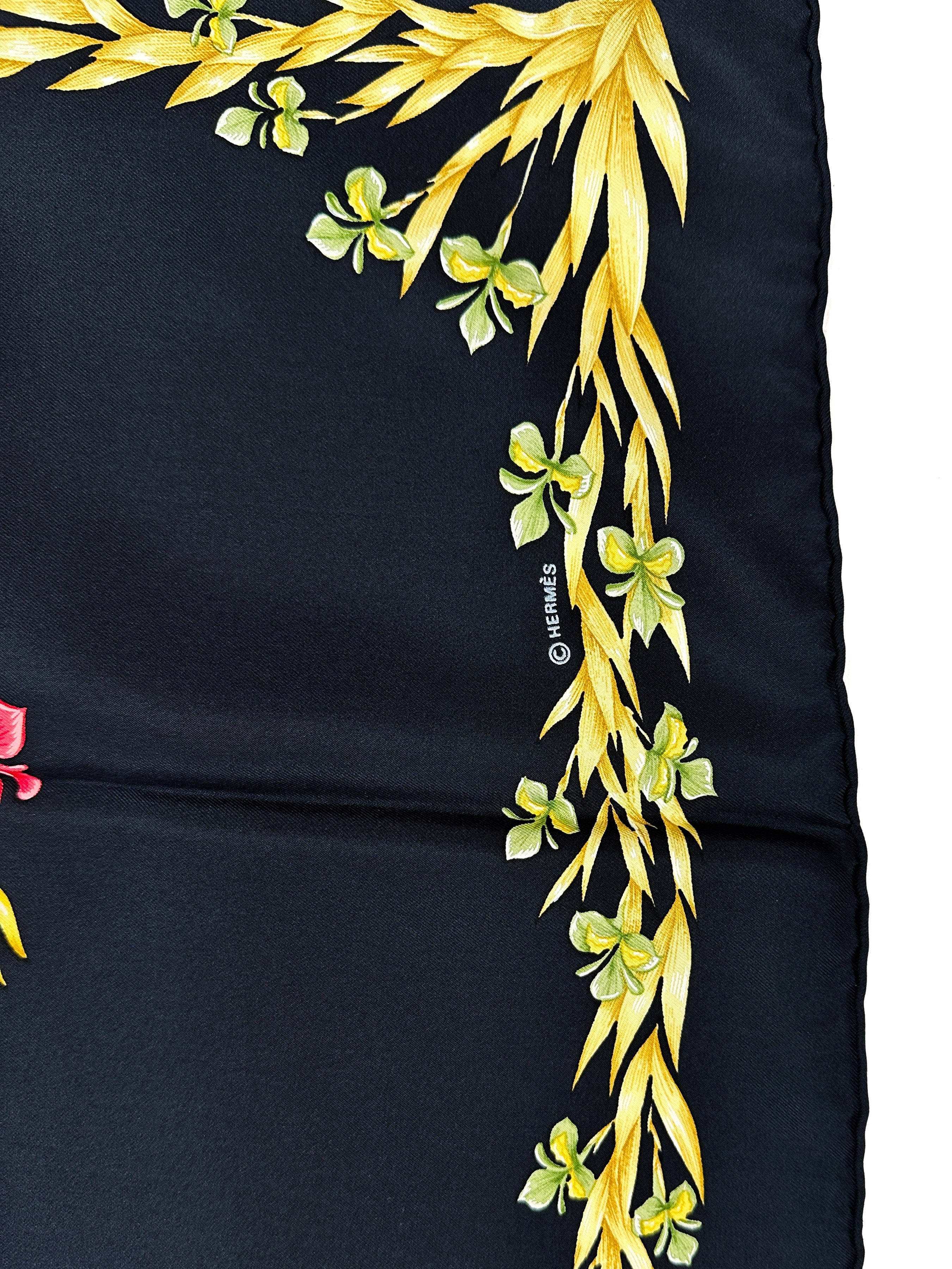 Hermès Cheval Fleuri 90