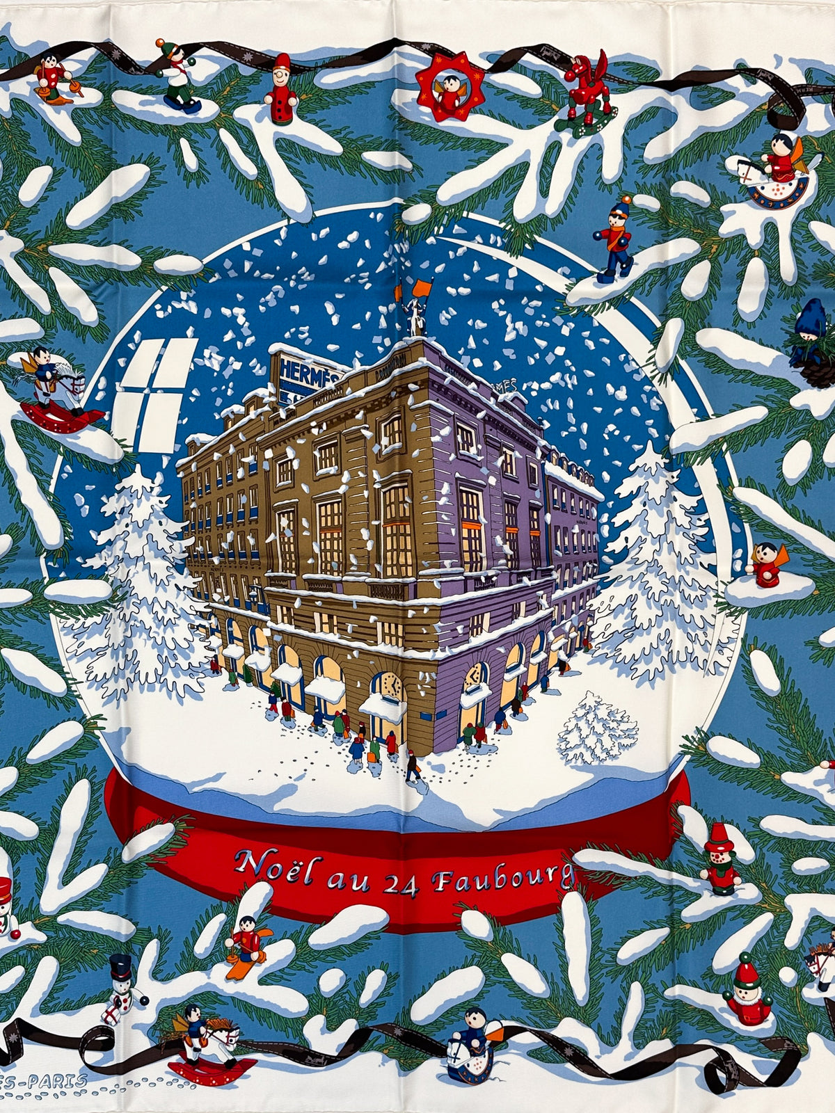 Hermès Noël au 24 Faubourg 90