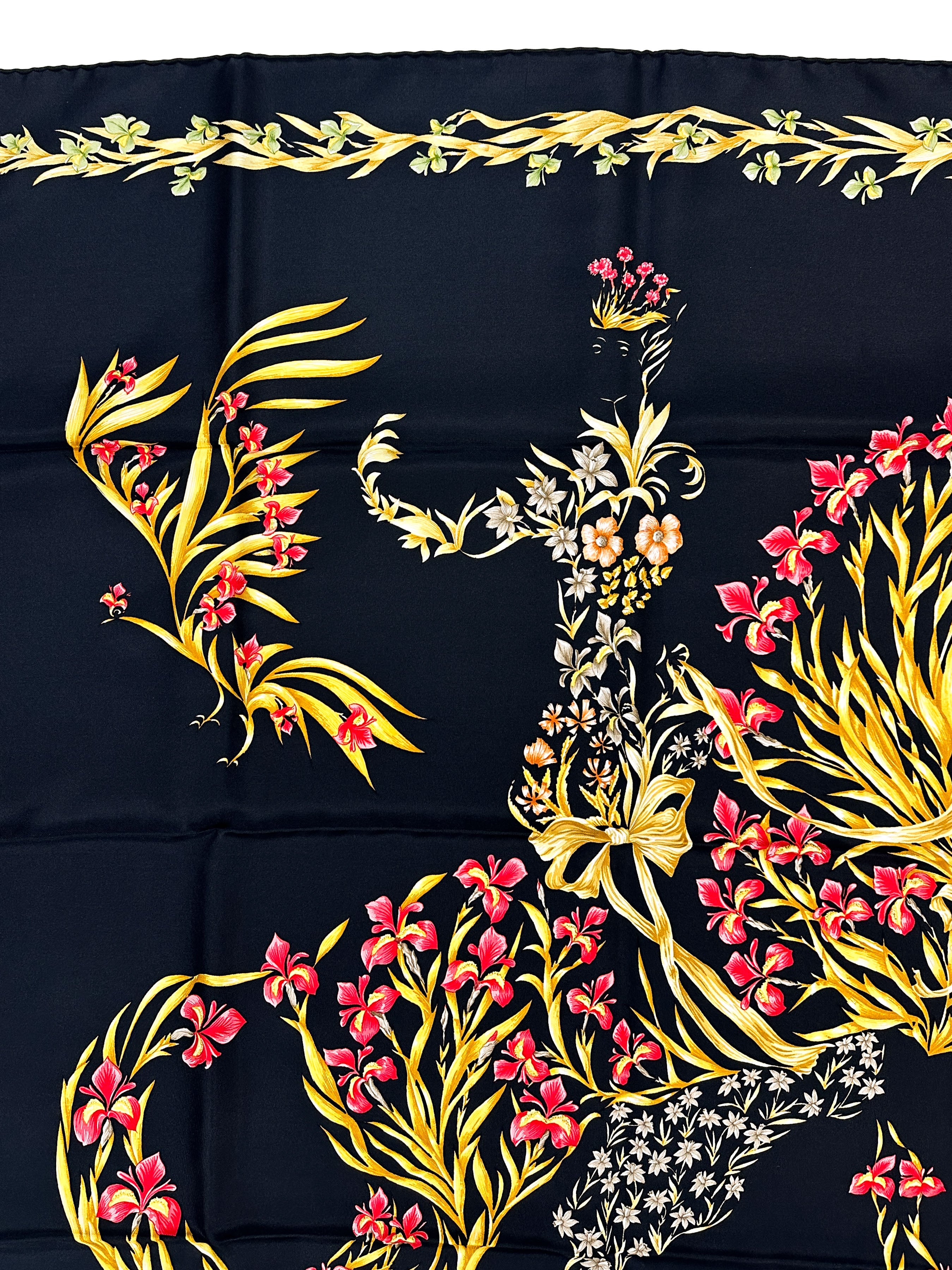 Hermès Cheval Fleuri 90