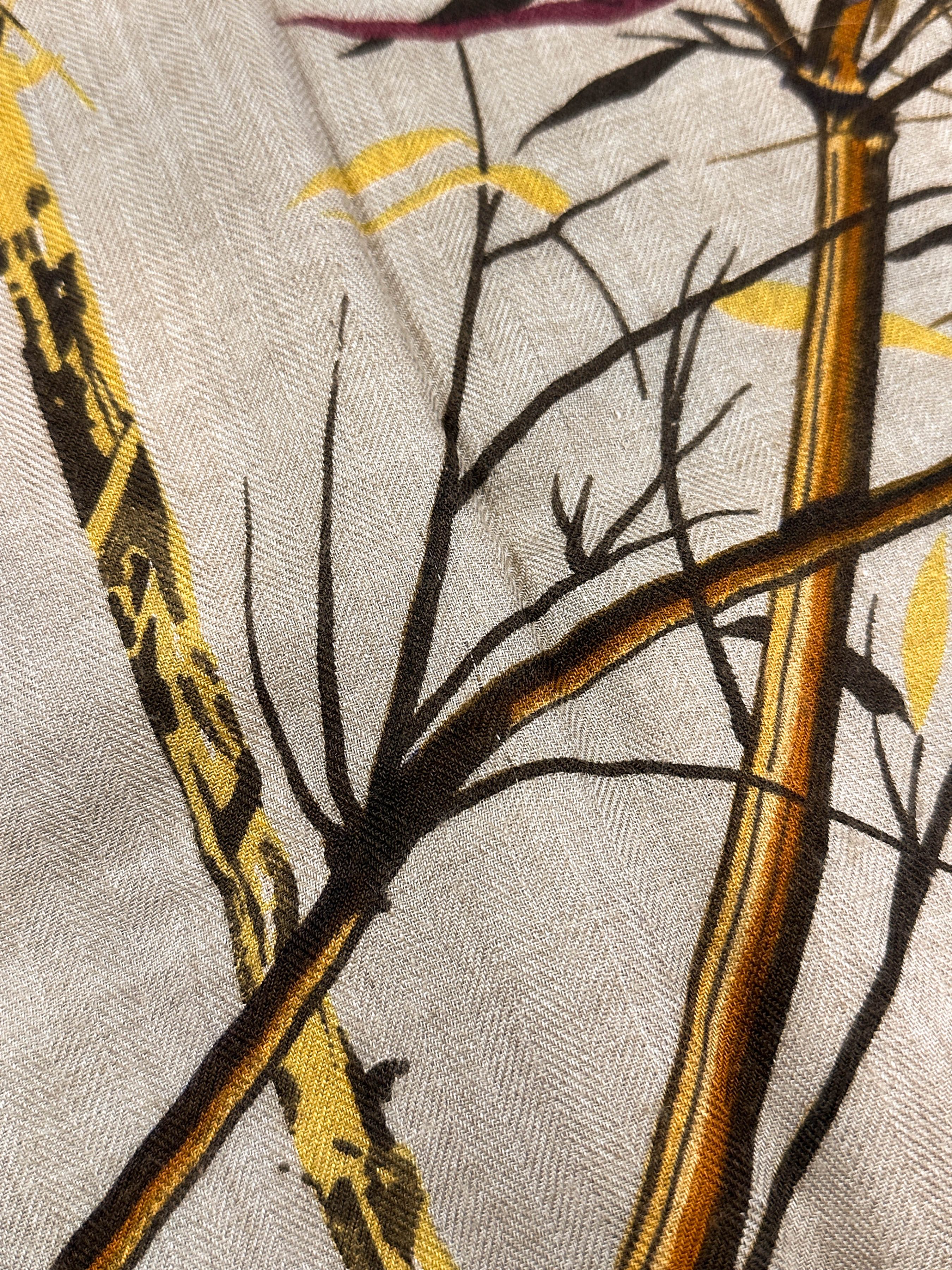 Hermès Bamboo Cashmere Silk Shawl