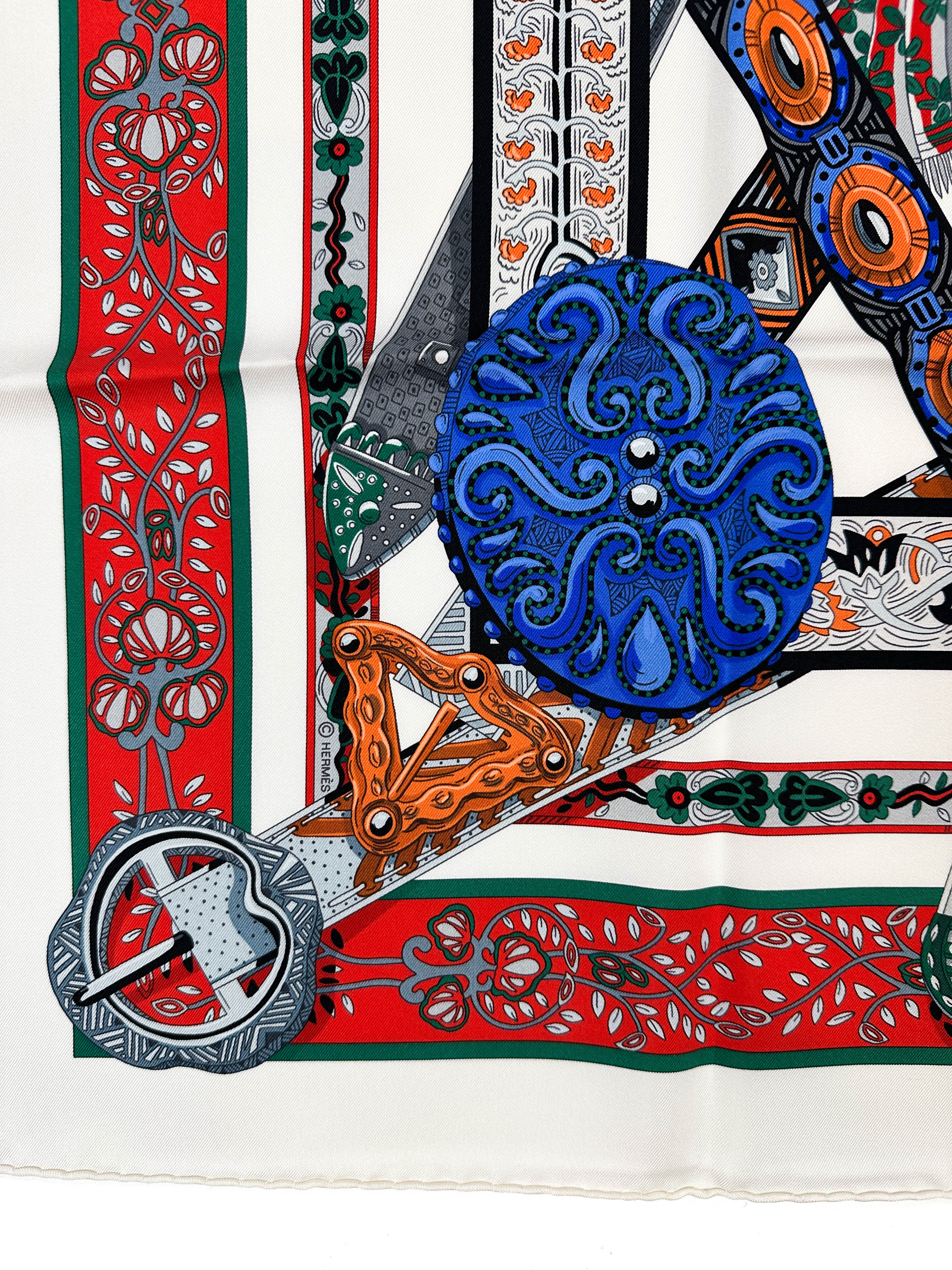 Hermès Le Songe de La Licorne 90