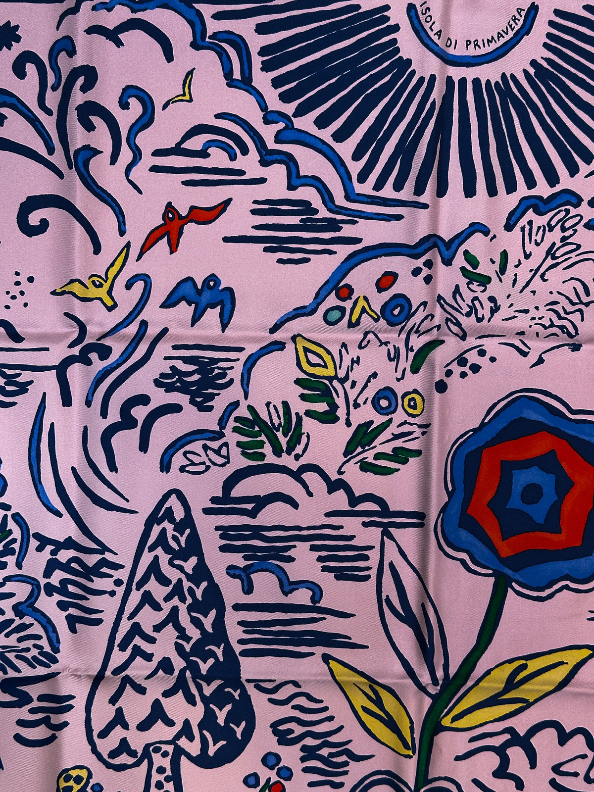 Hermès Isola di Primavera 90
