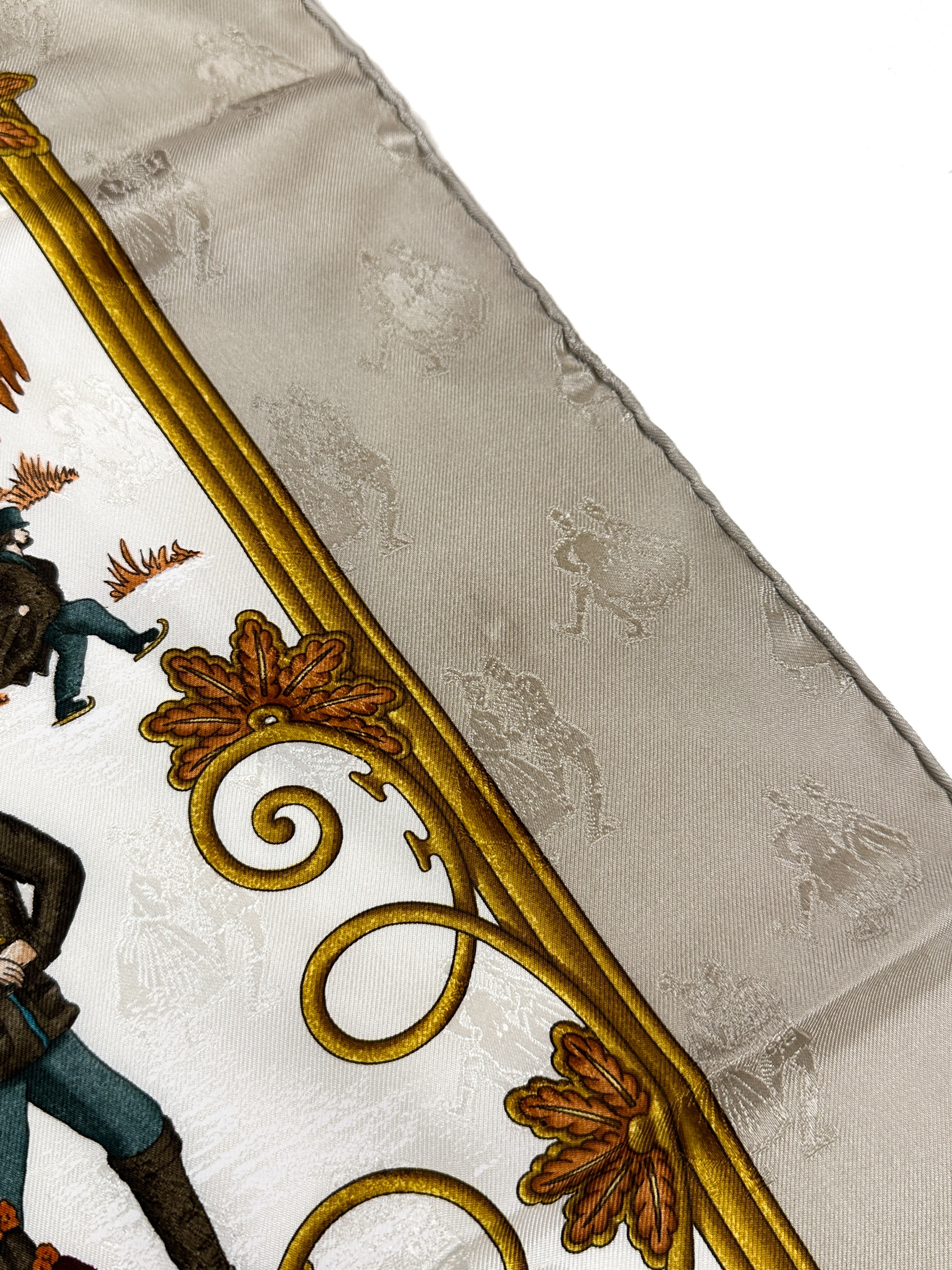 Hermès Joies d'Hiver Jacquard 90