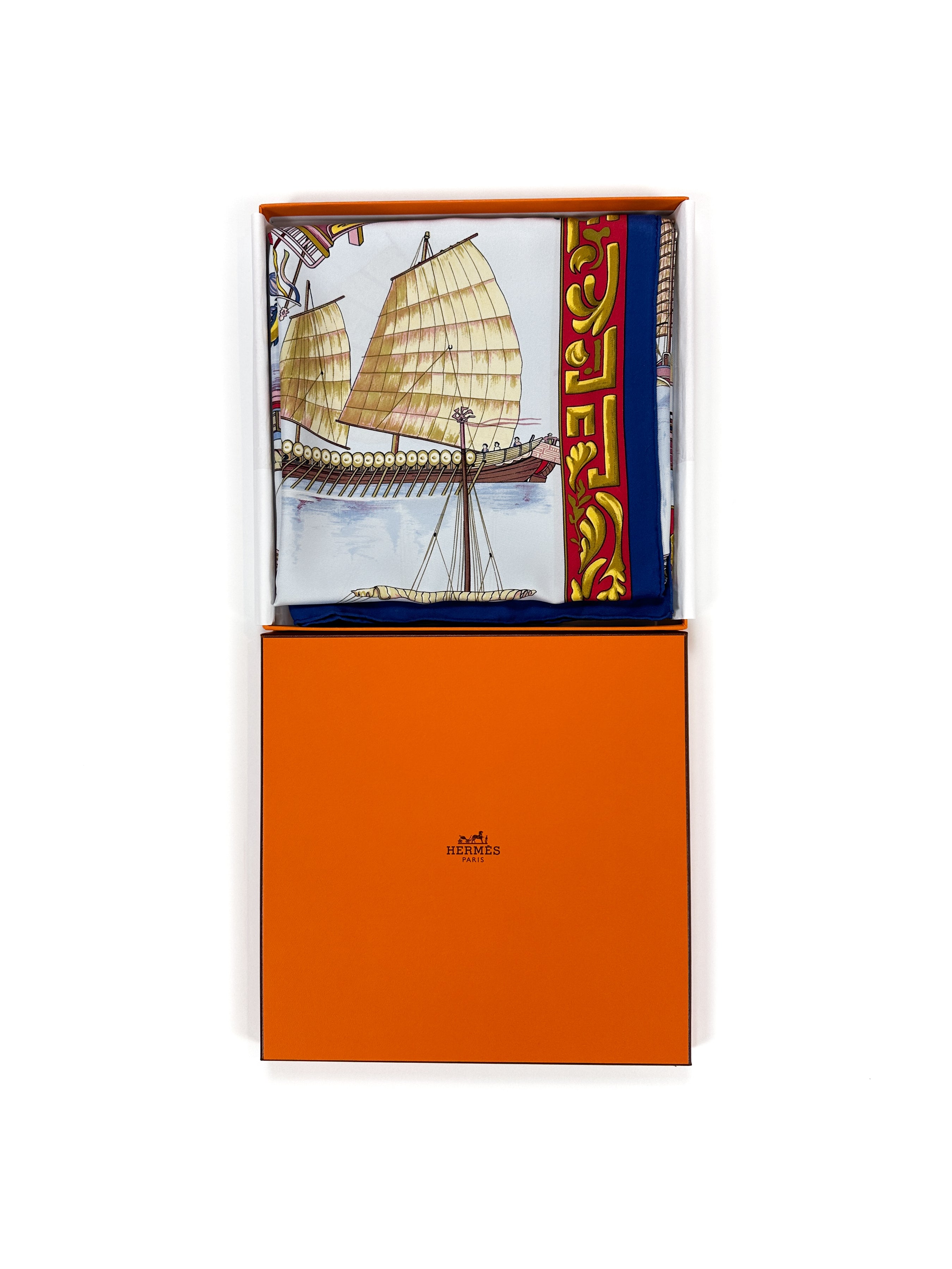 Hermès Jonques et Sampans 90