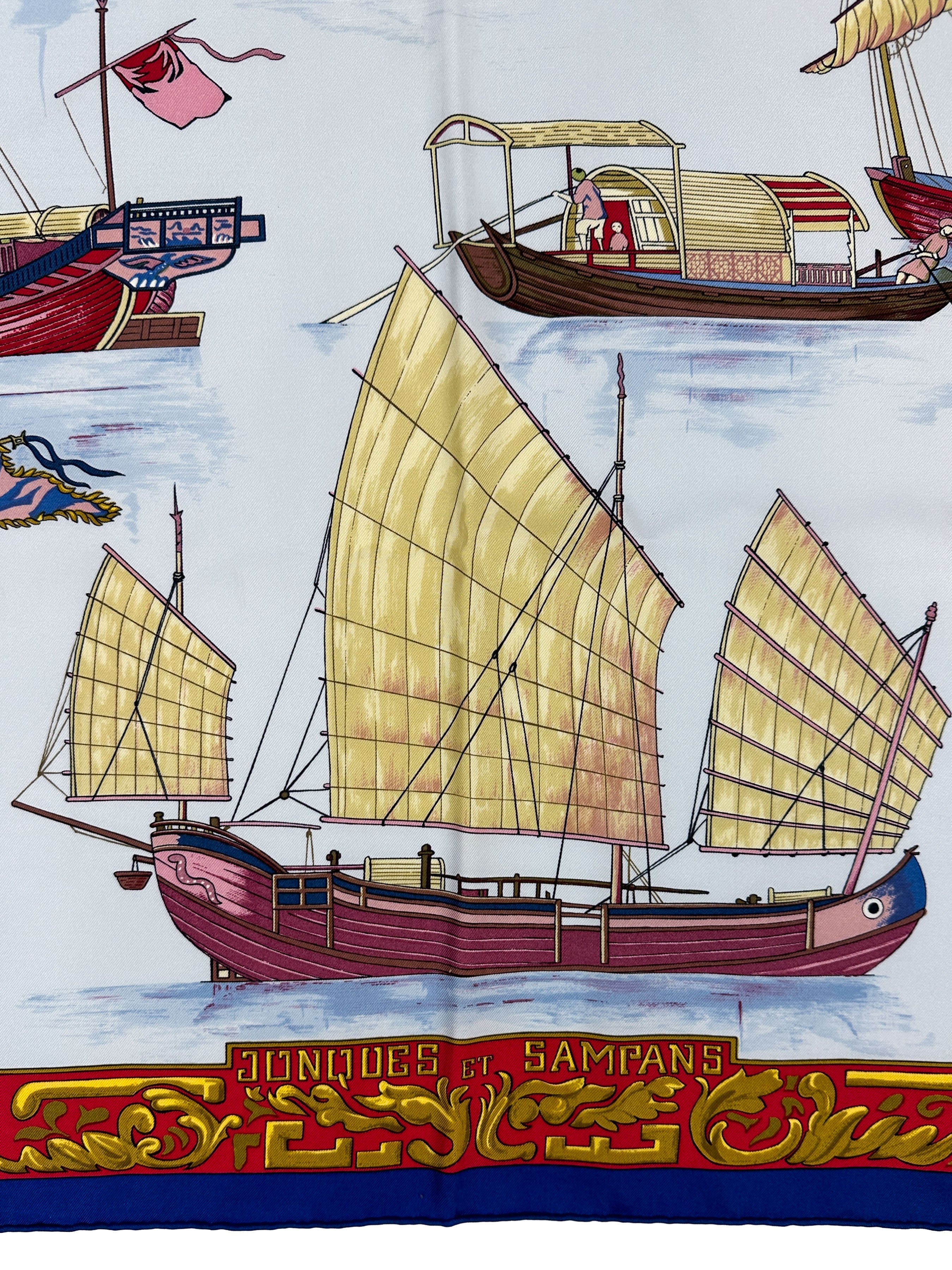 Hermès Jonques et Sampans 90