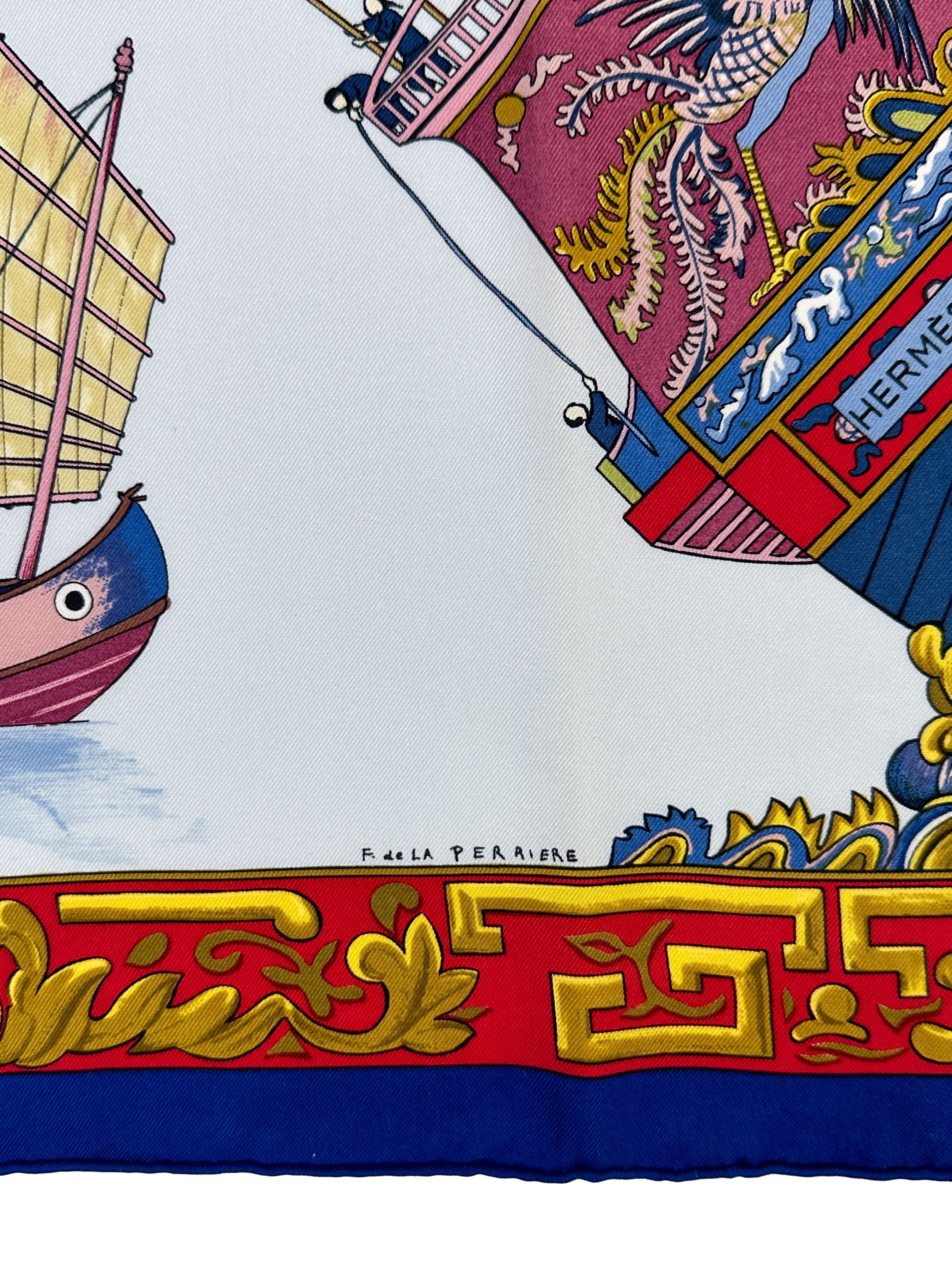 Hermès Jonques et Sampans 90