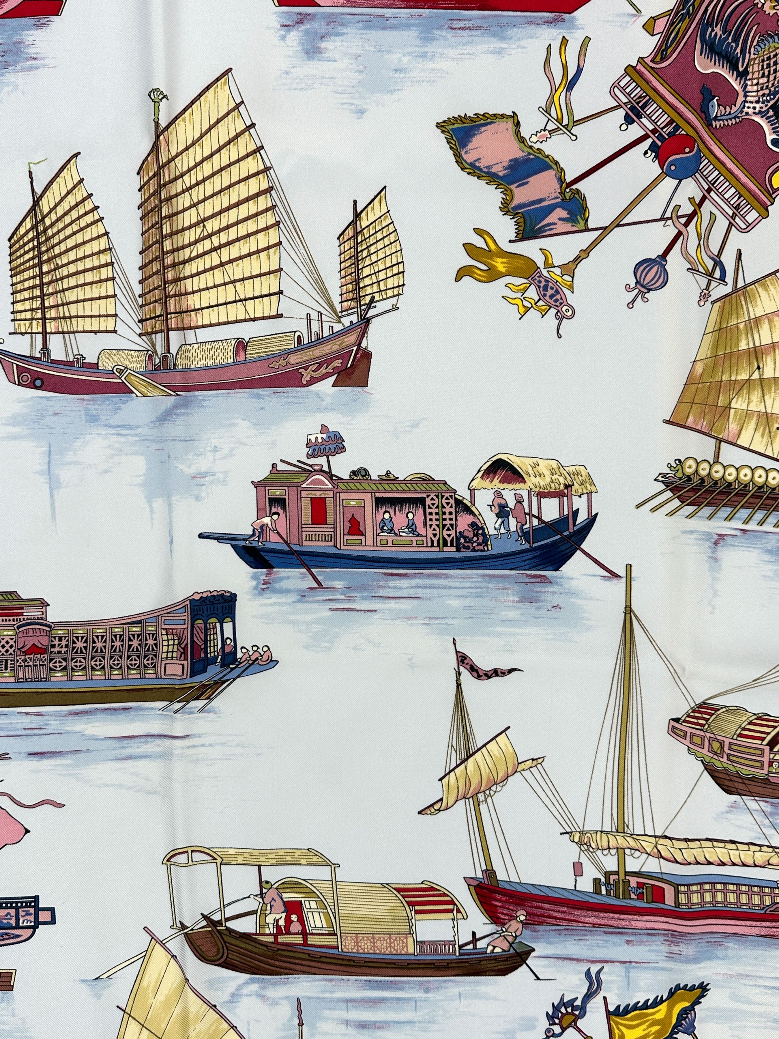 Hermès Jonques et Sampans 90