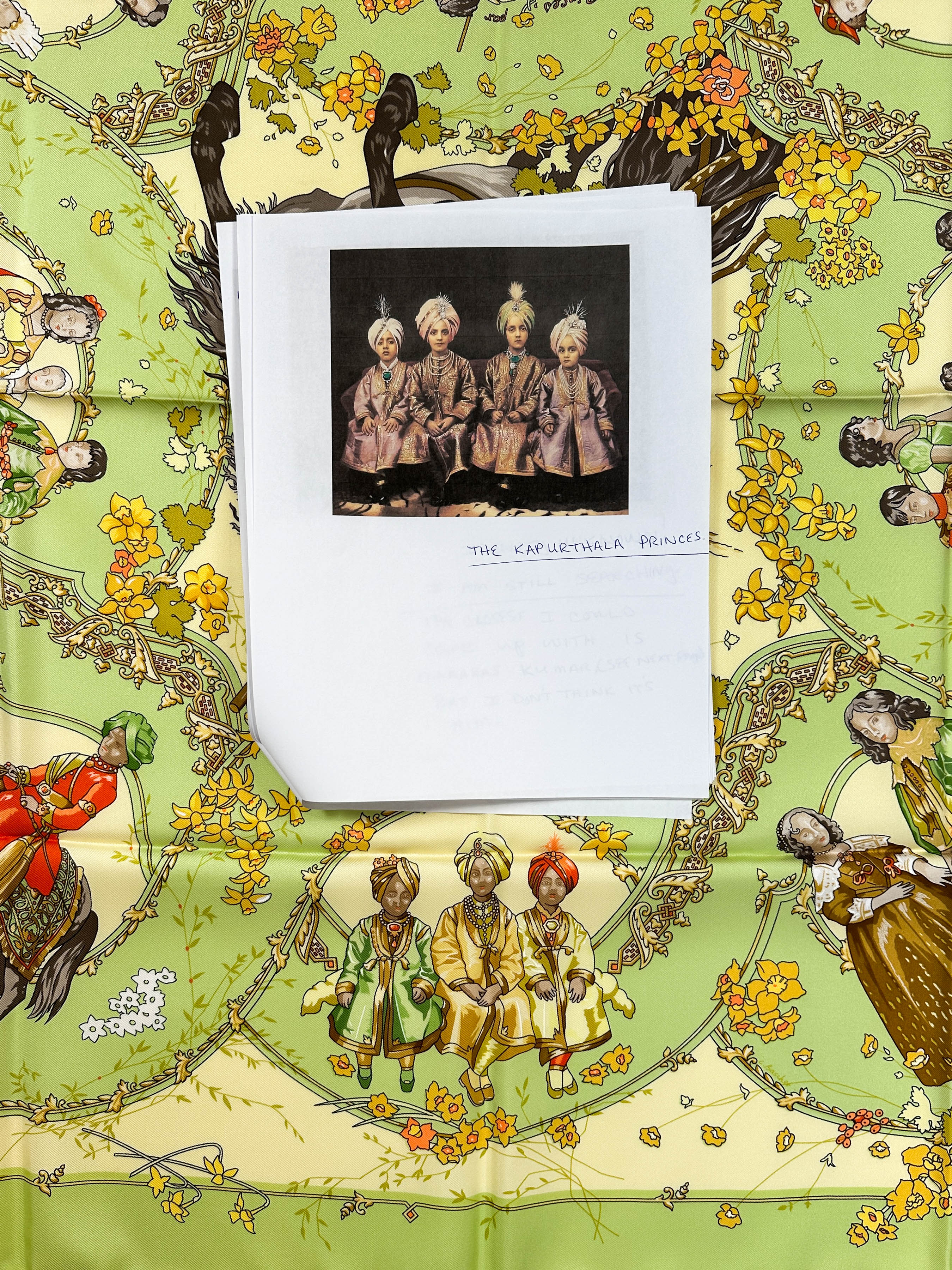 Hermès Les Petits Princes 90