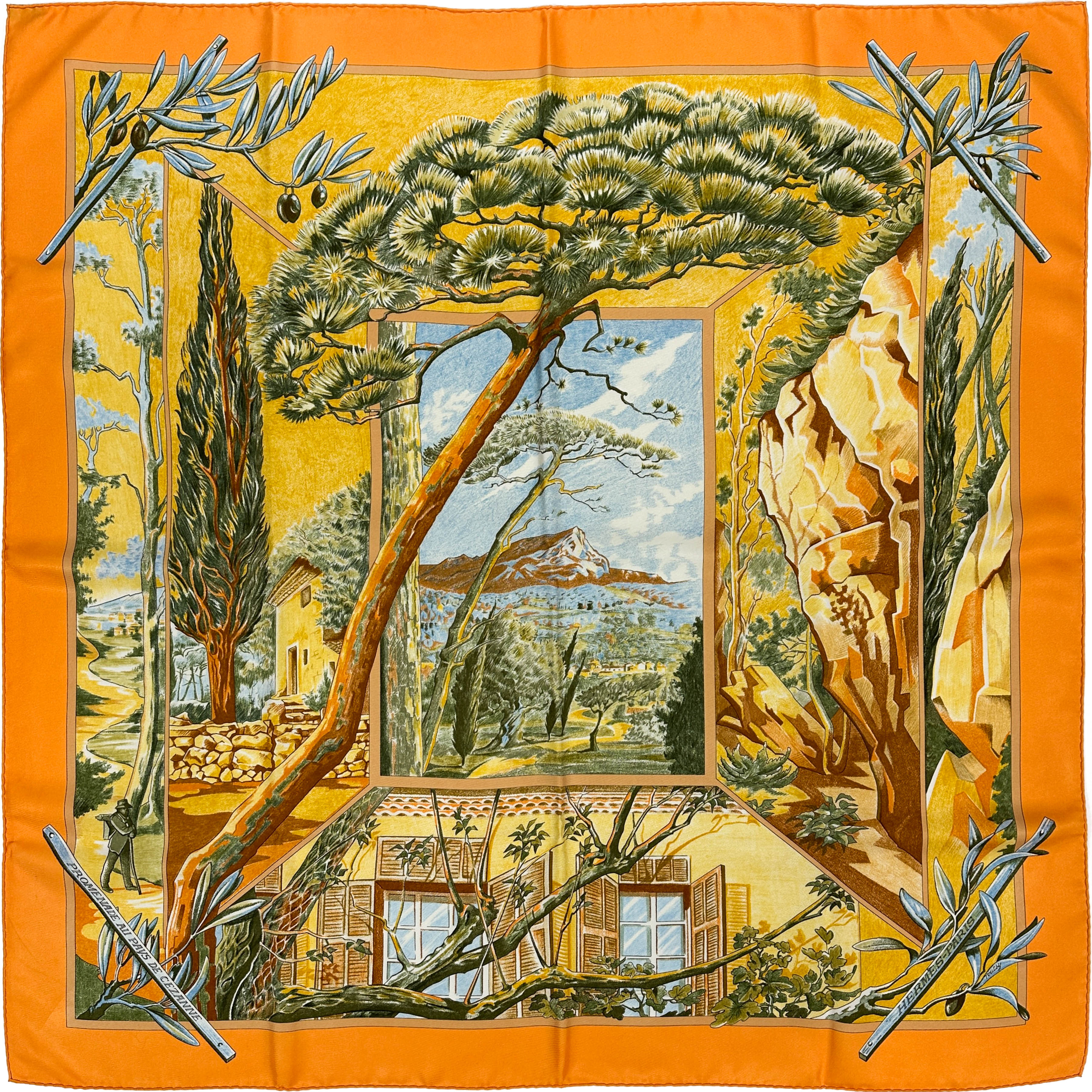 Hermès Promenade au Pays de Cézanne 90