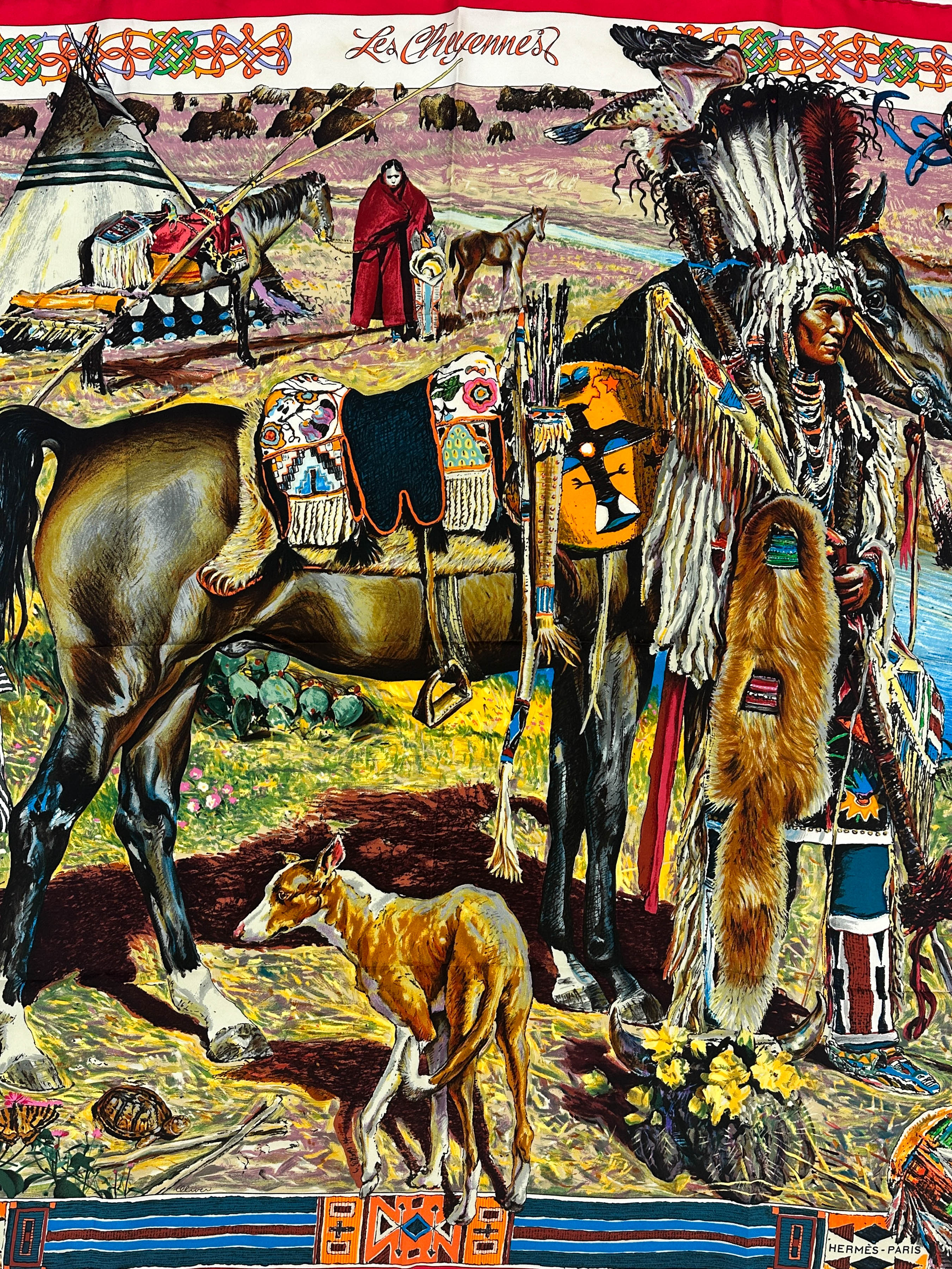 Hermès Les Cheyennes First Edition 90