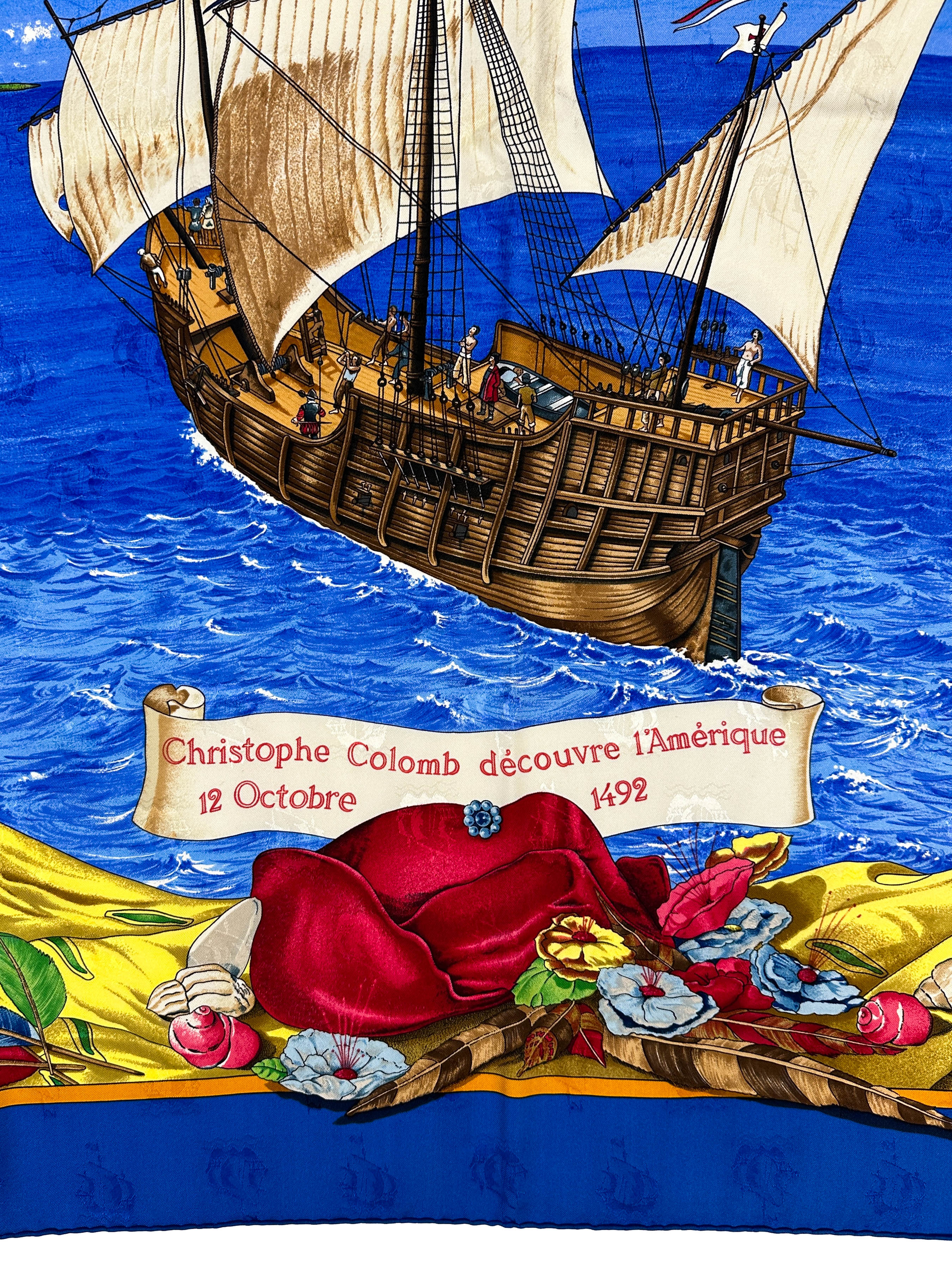 Hermès Christoph Colomb Jacquard 90