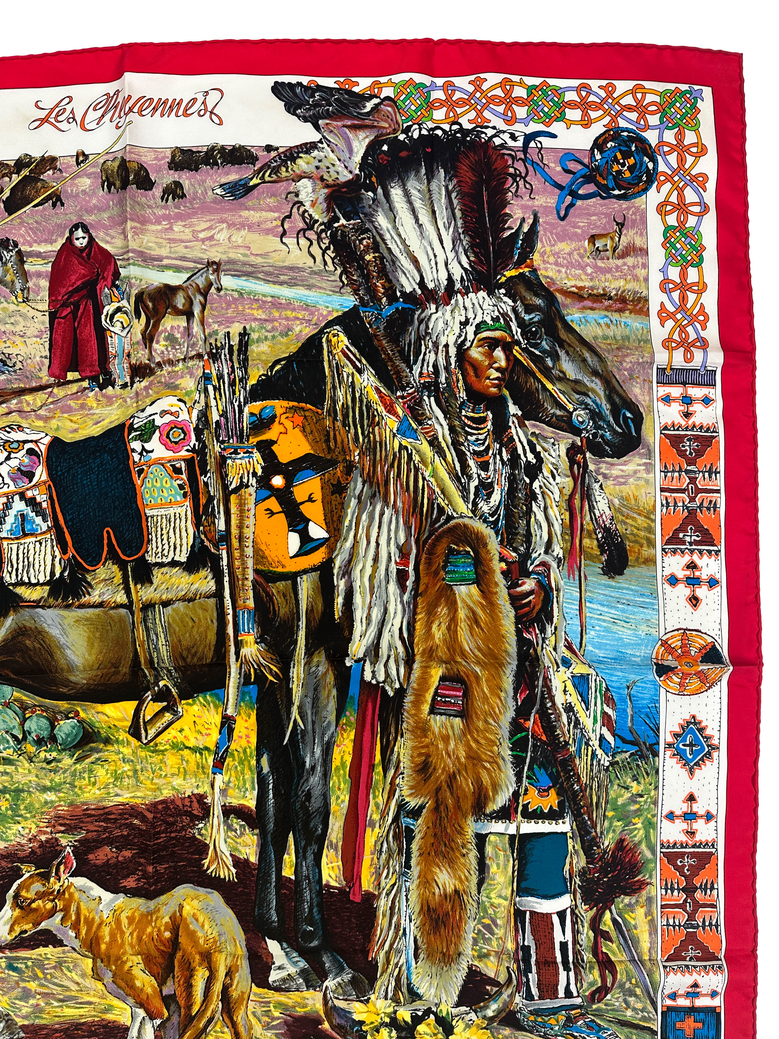 Hermès Les Cheyennes First Edition 90