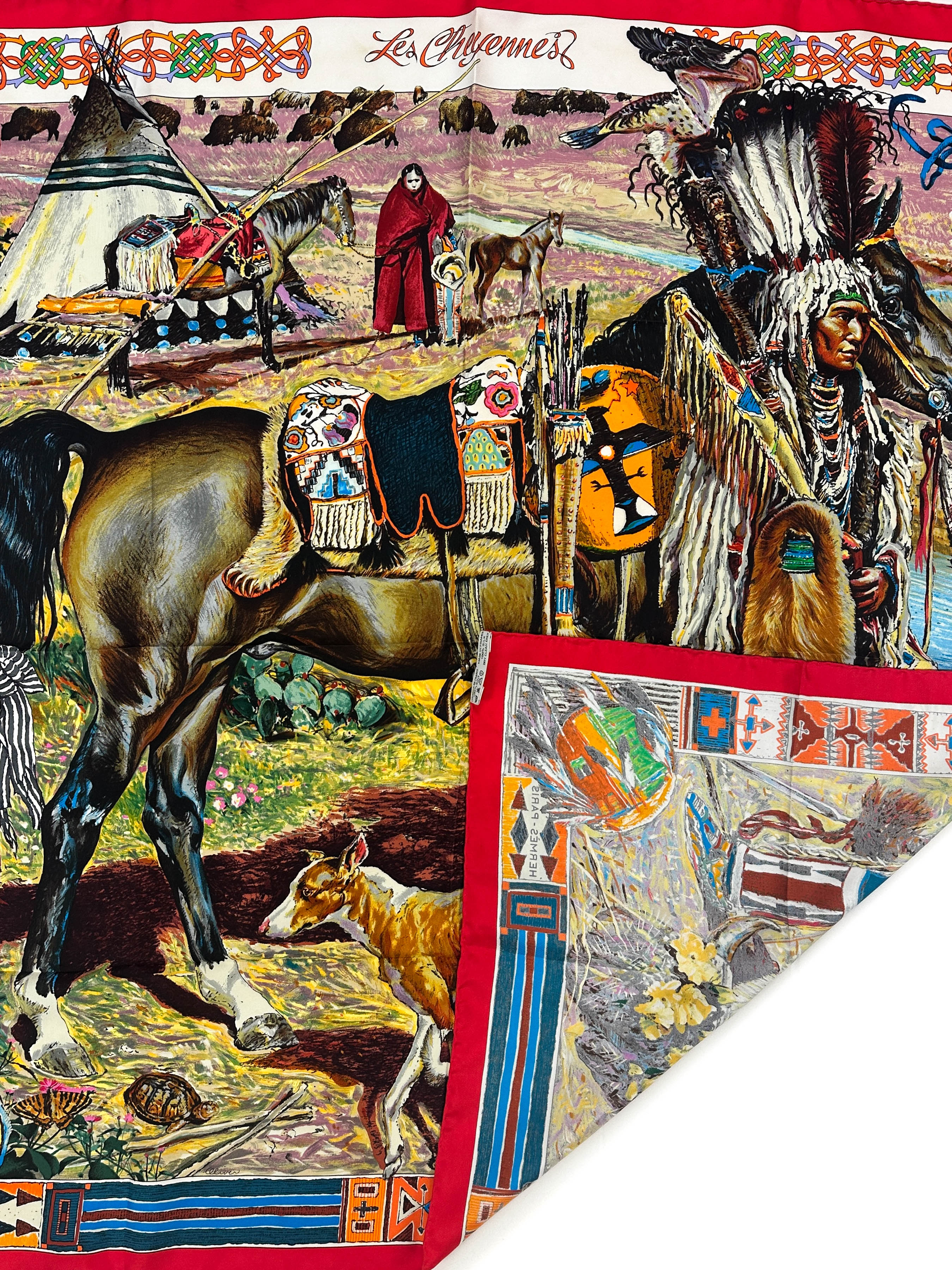 Hermès Les Cheyennes First Edition 90