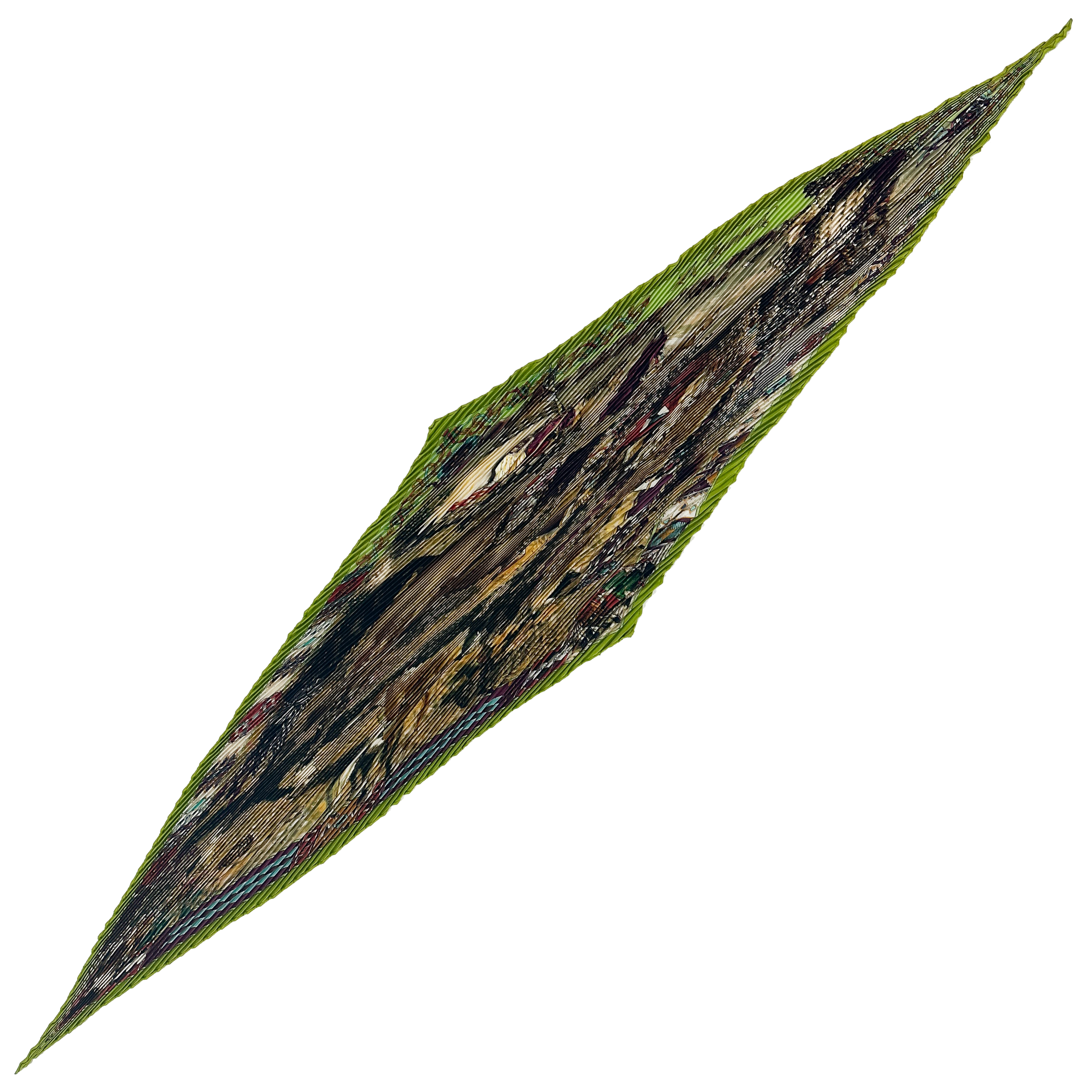 Hermès Les Cheyennes First Edition Plissé 90