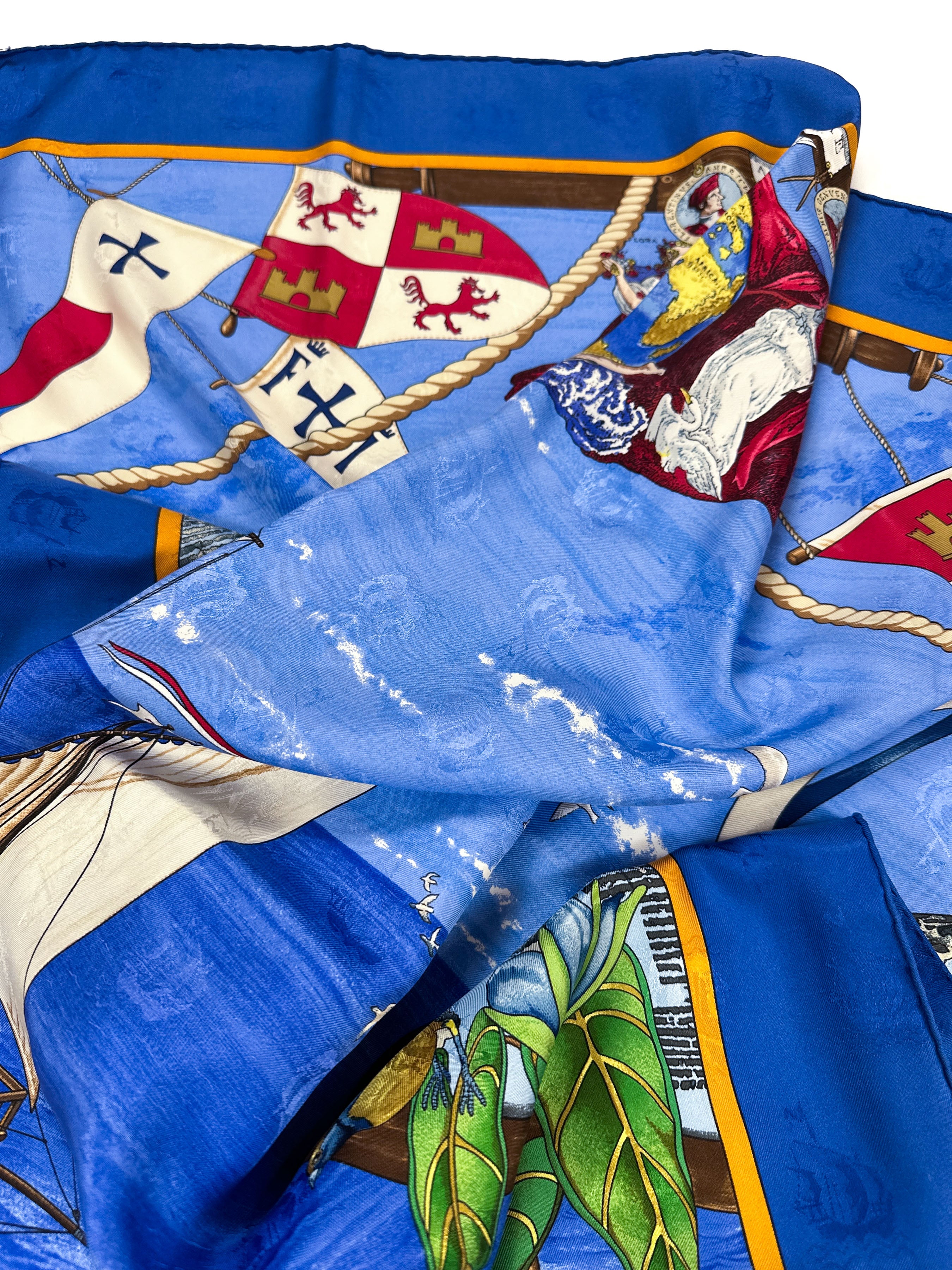 Hermès Christoph Colomb Jacquard 90