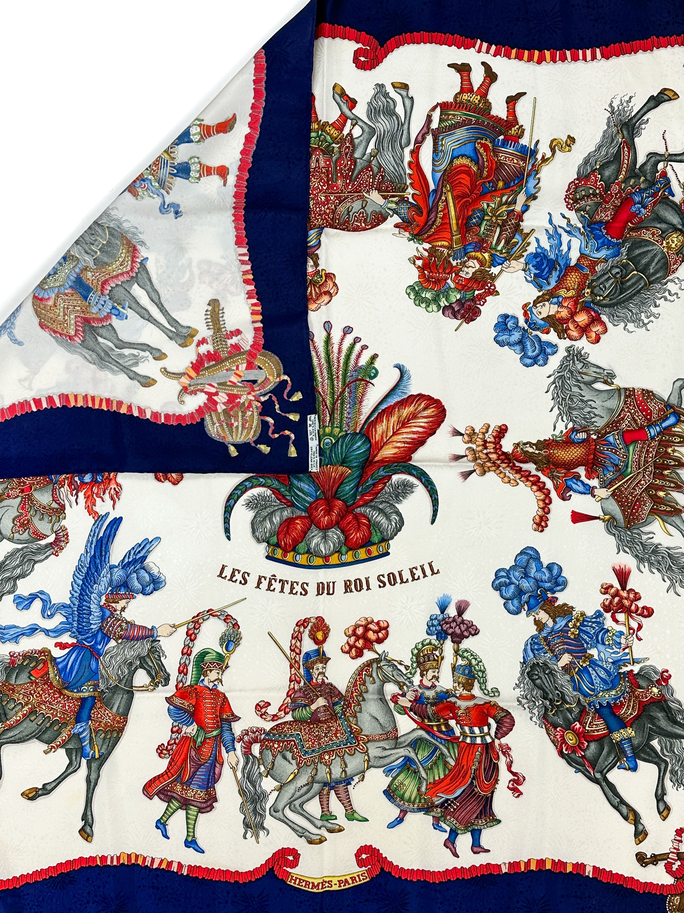 Hermès Les Fêtes du Roi Soleil Jacquard 90