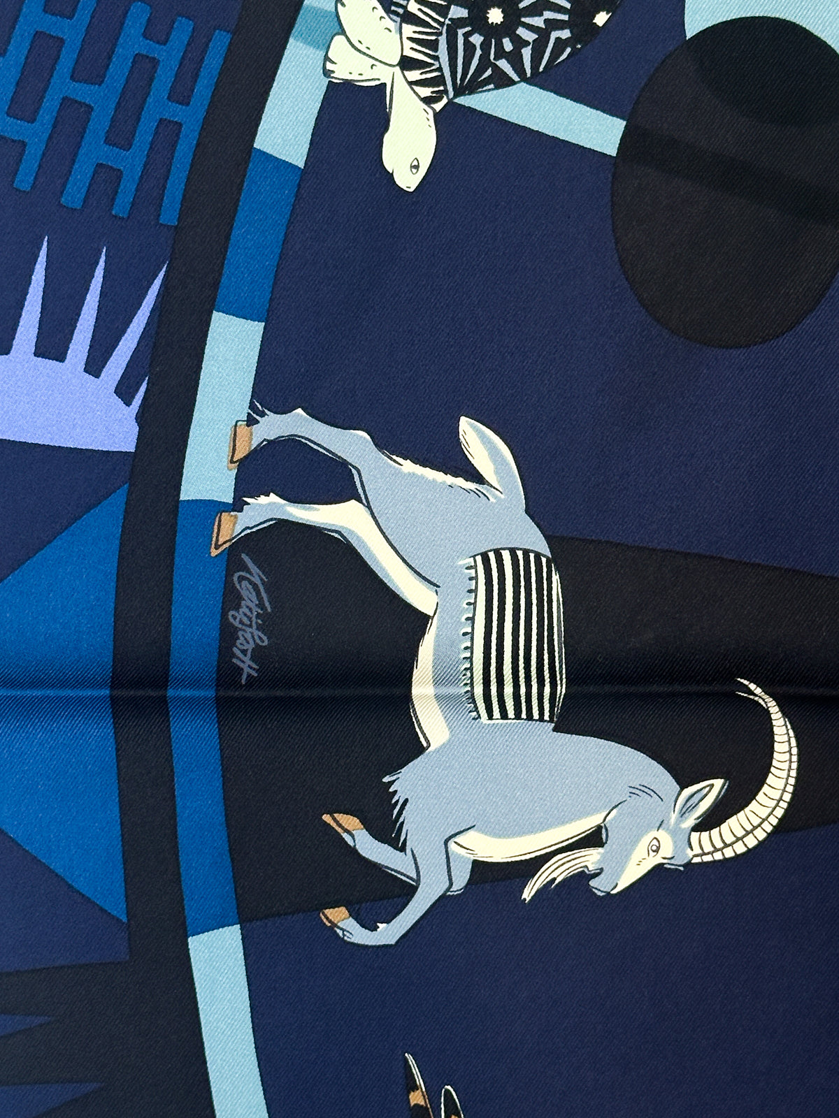 Hermès Le Carrousel du Tigre Royal 90