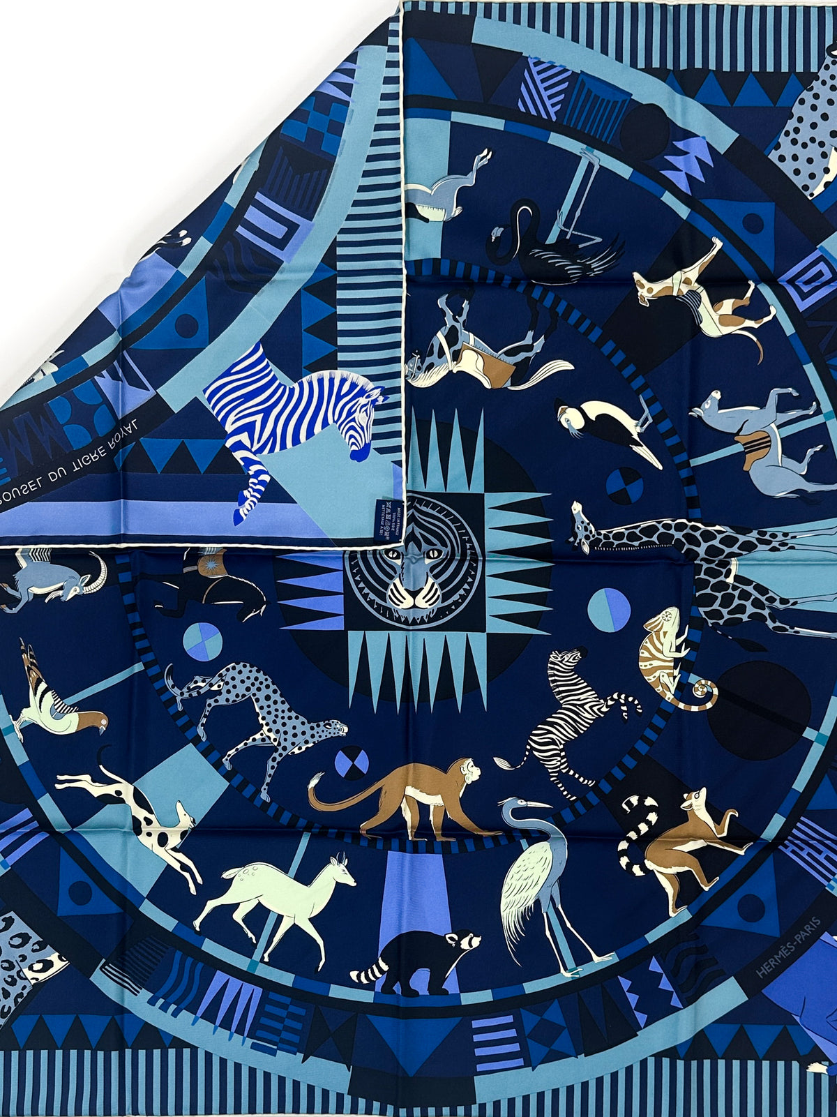 Hermès Le Carrousel du Tigre Royal 90
