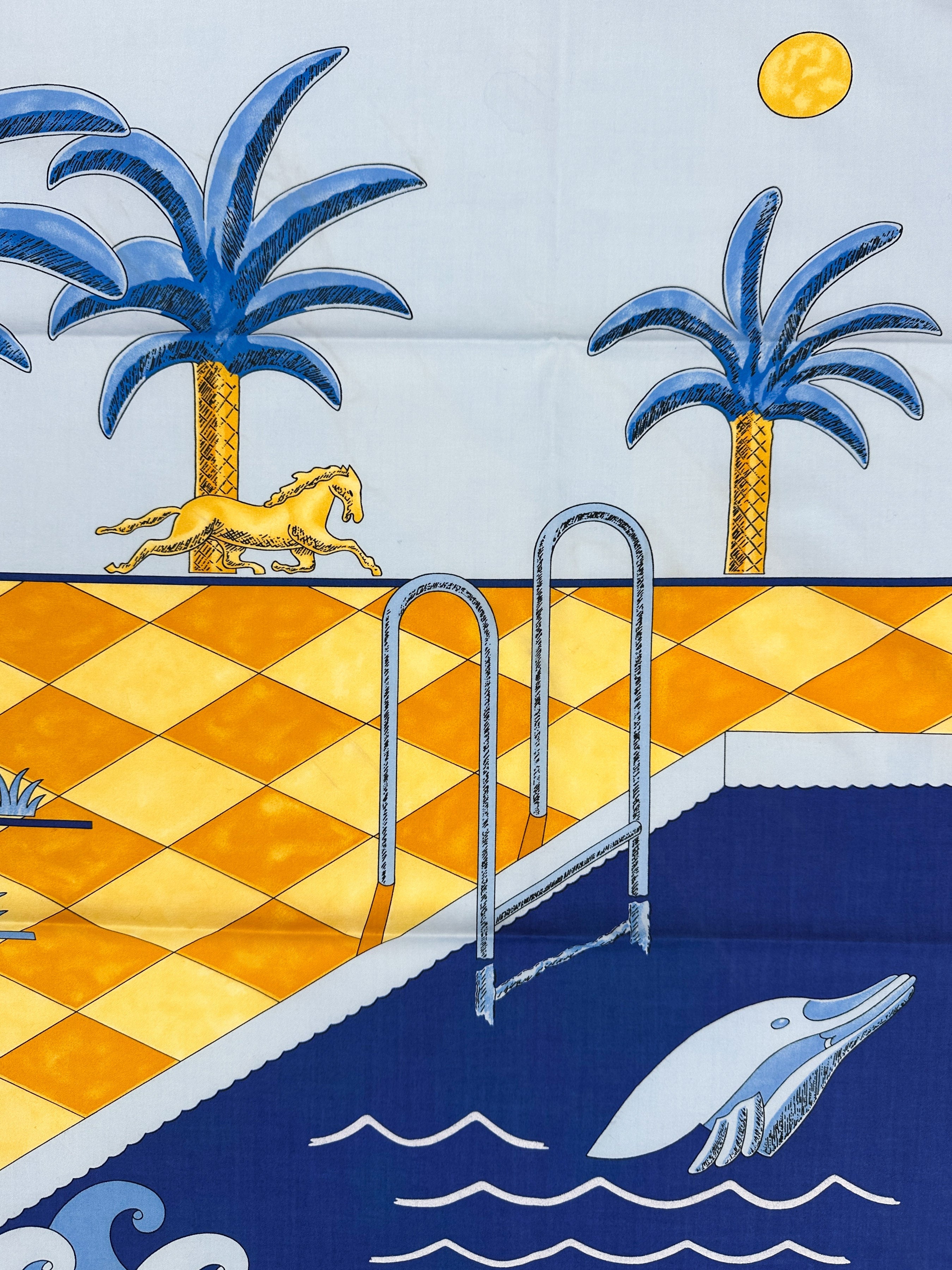 Hermès La Joie de Vivre Cotton 70