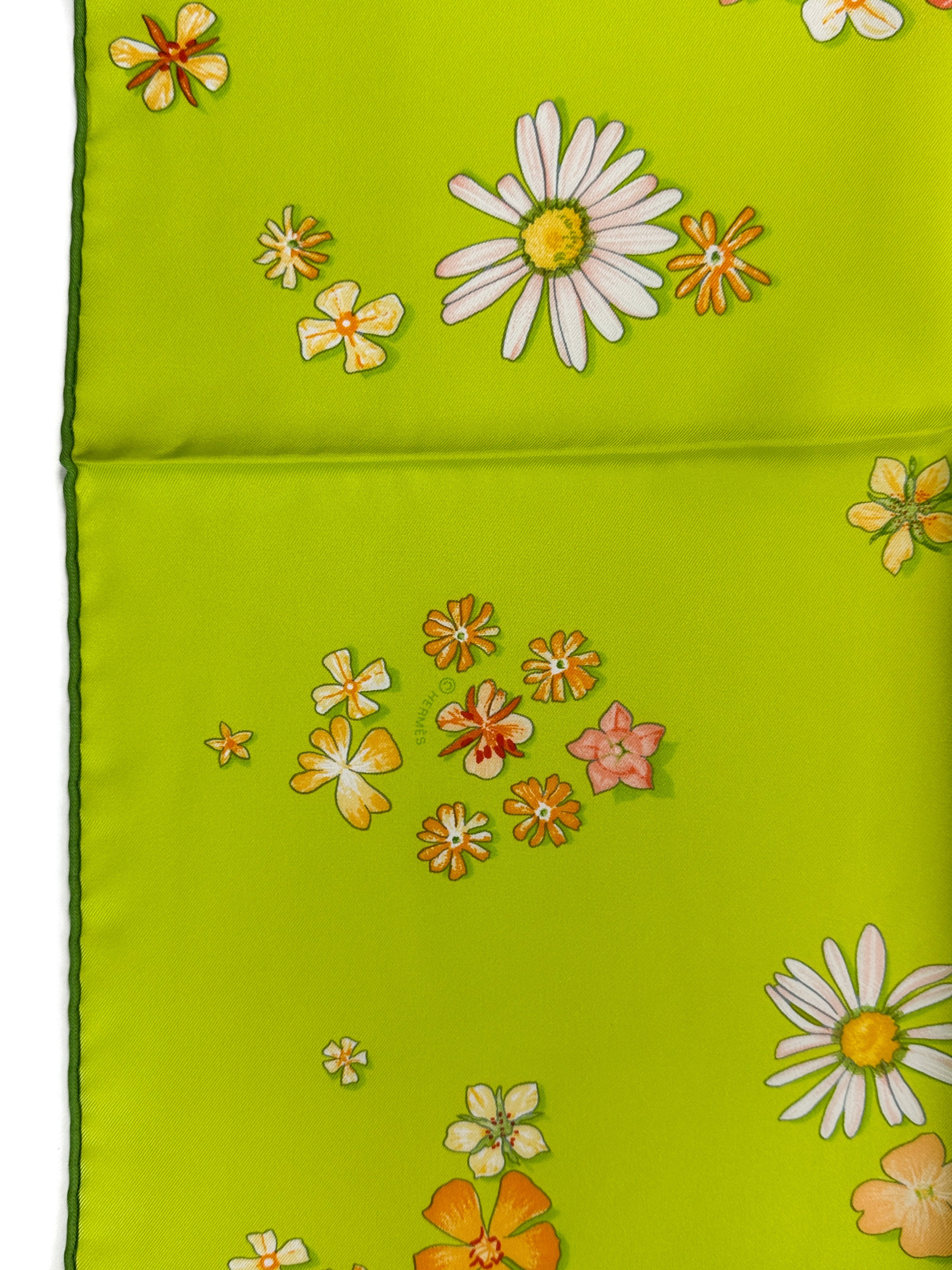 Hermès Flower Power 90