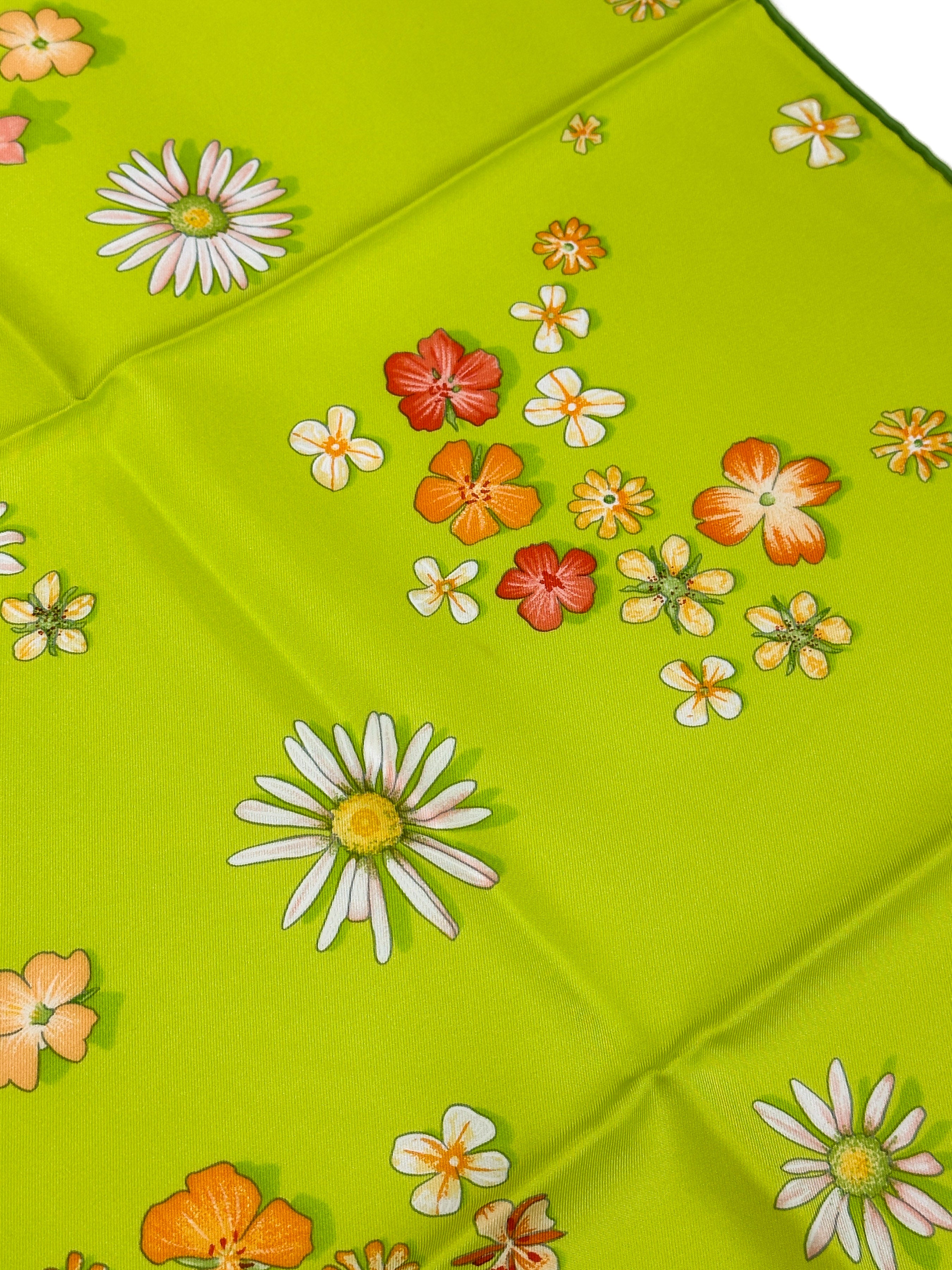 Hermès Flower Power 90