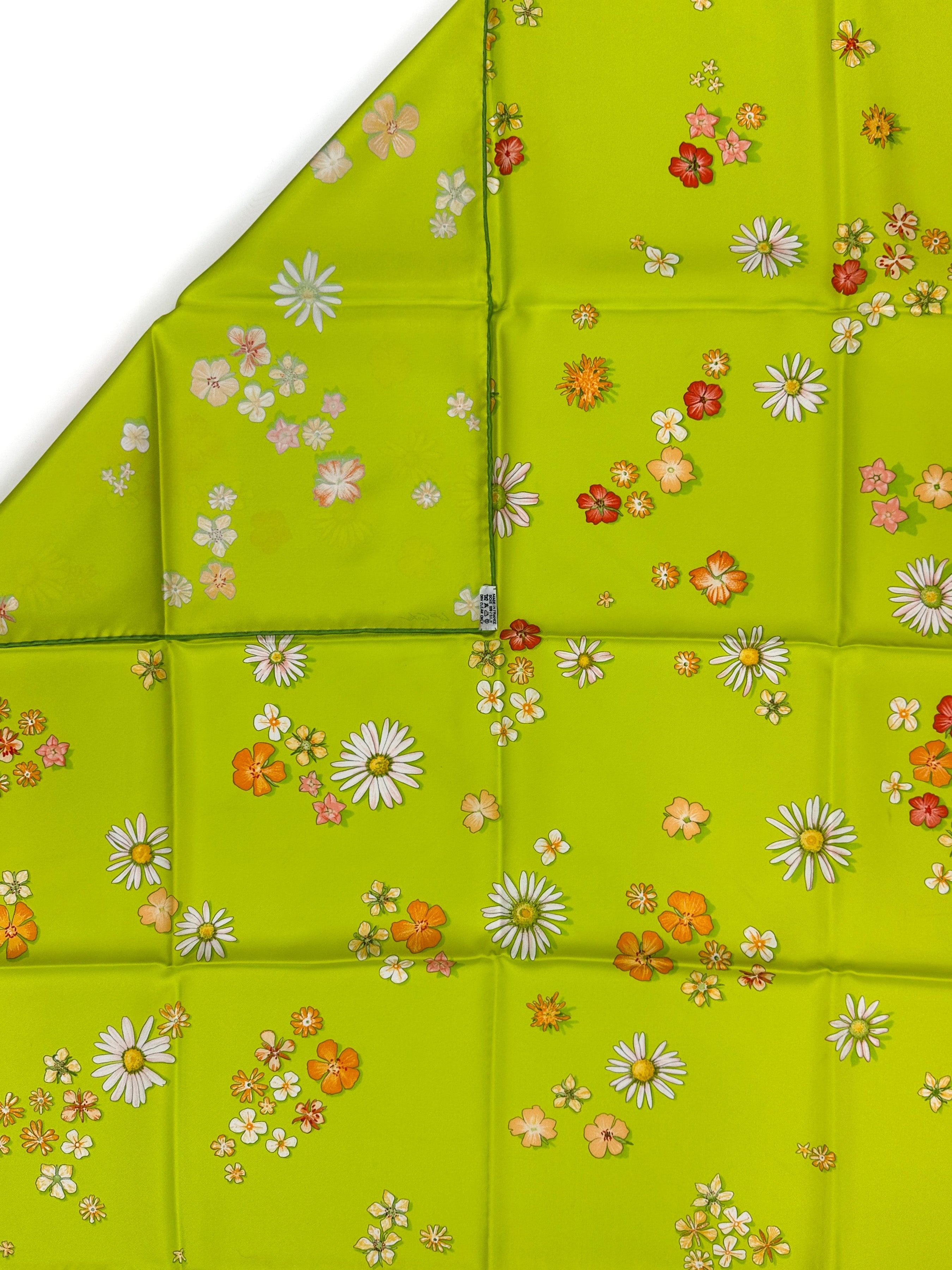 Hermès Flower Power 90