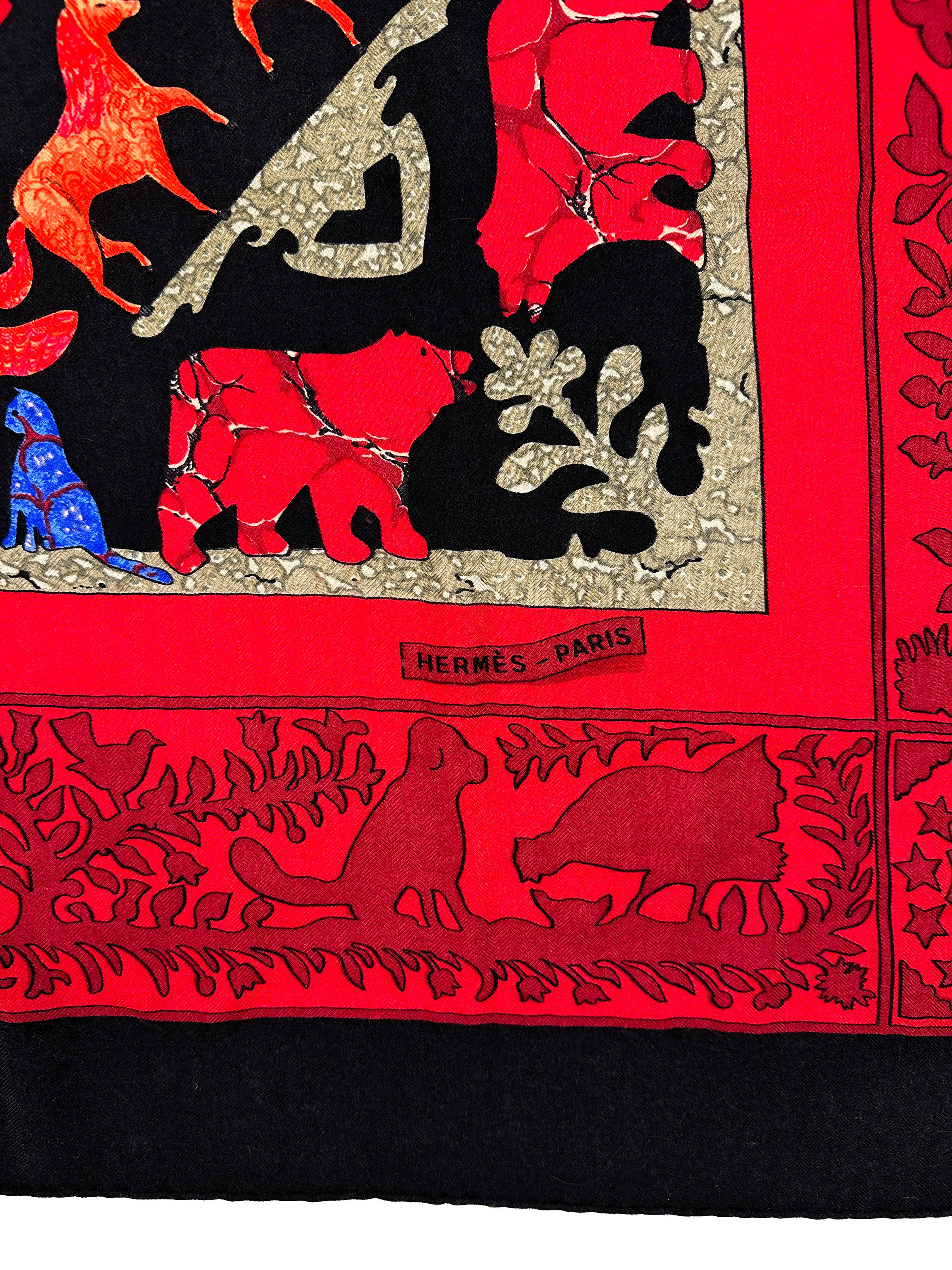 Hermès Early America Cashmere Silk 140