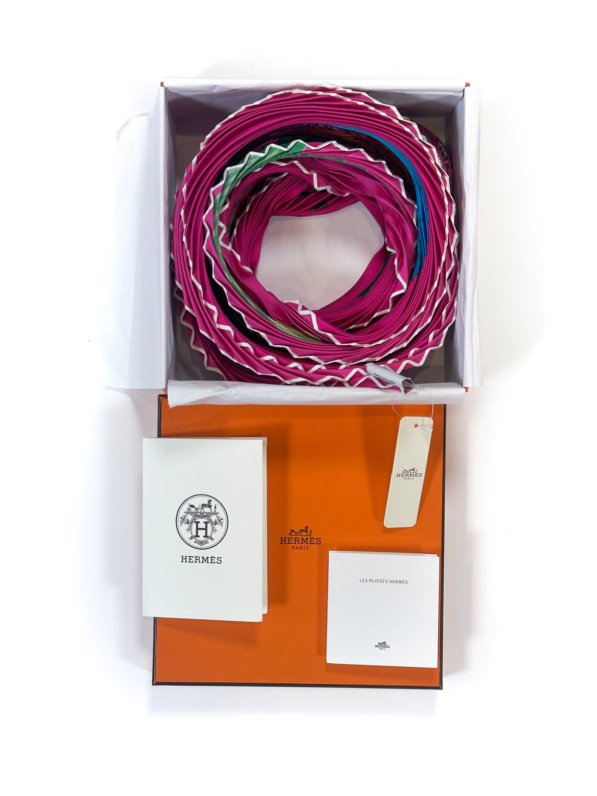Hermès Bouquet Final Plissé 140
