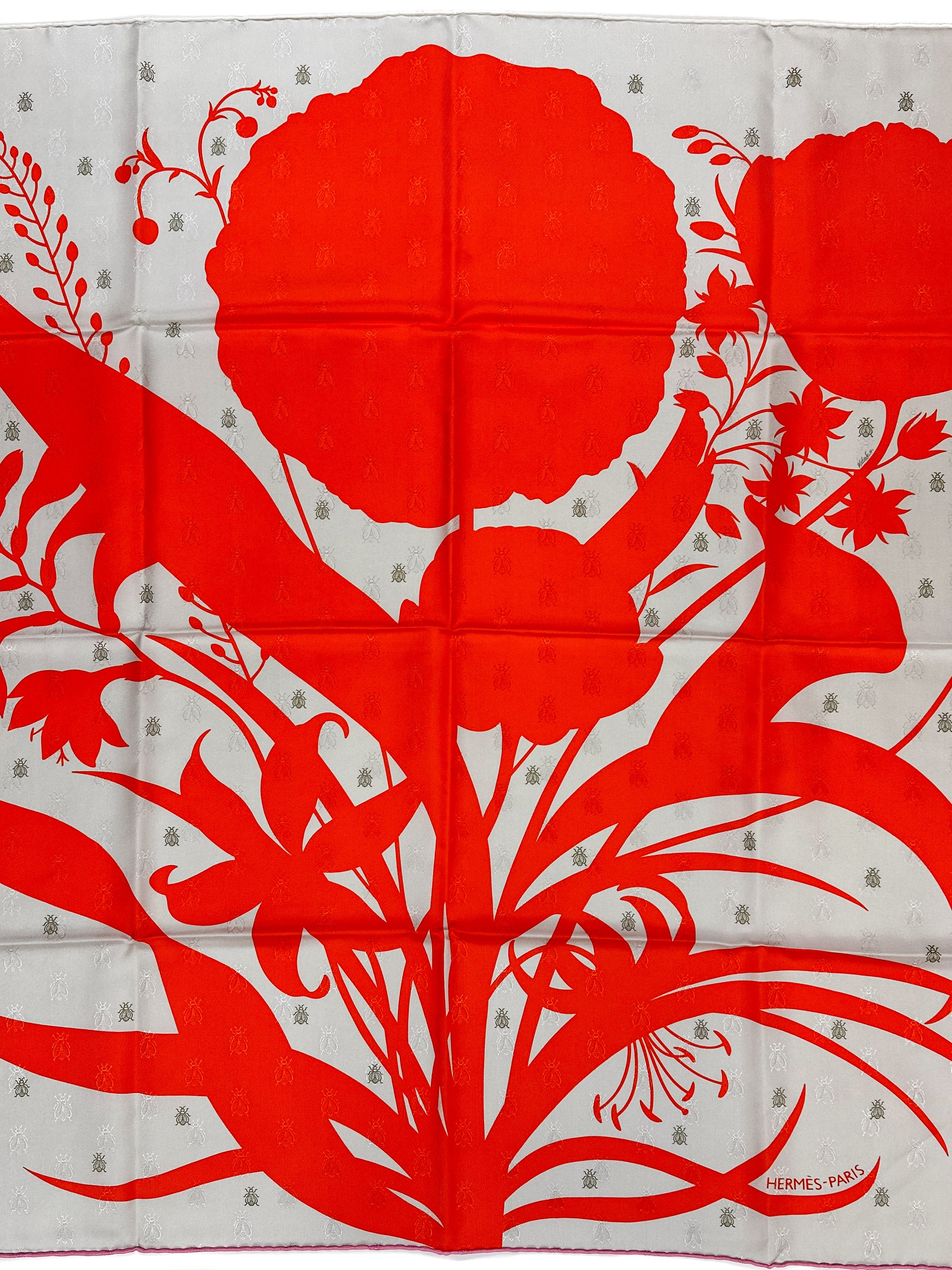 Hermès Bouquet Final With Leather Tassel 90