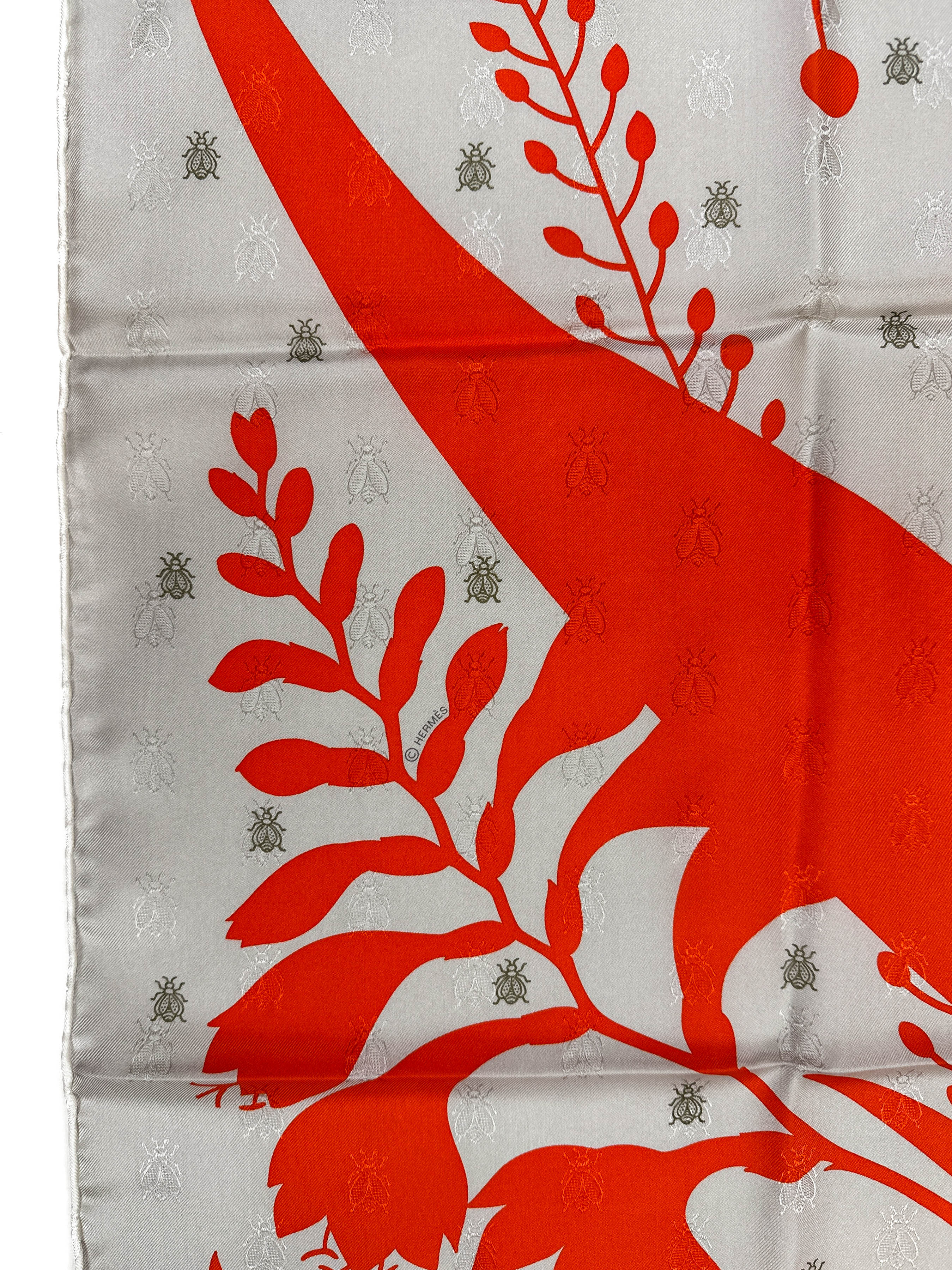 Hermès Bouquet Final With Leather Tassel 90