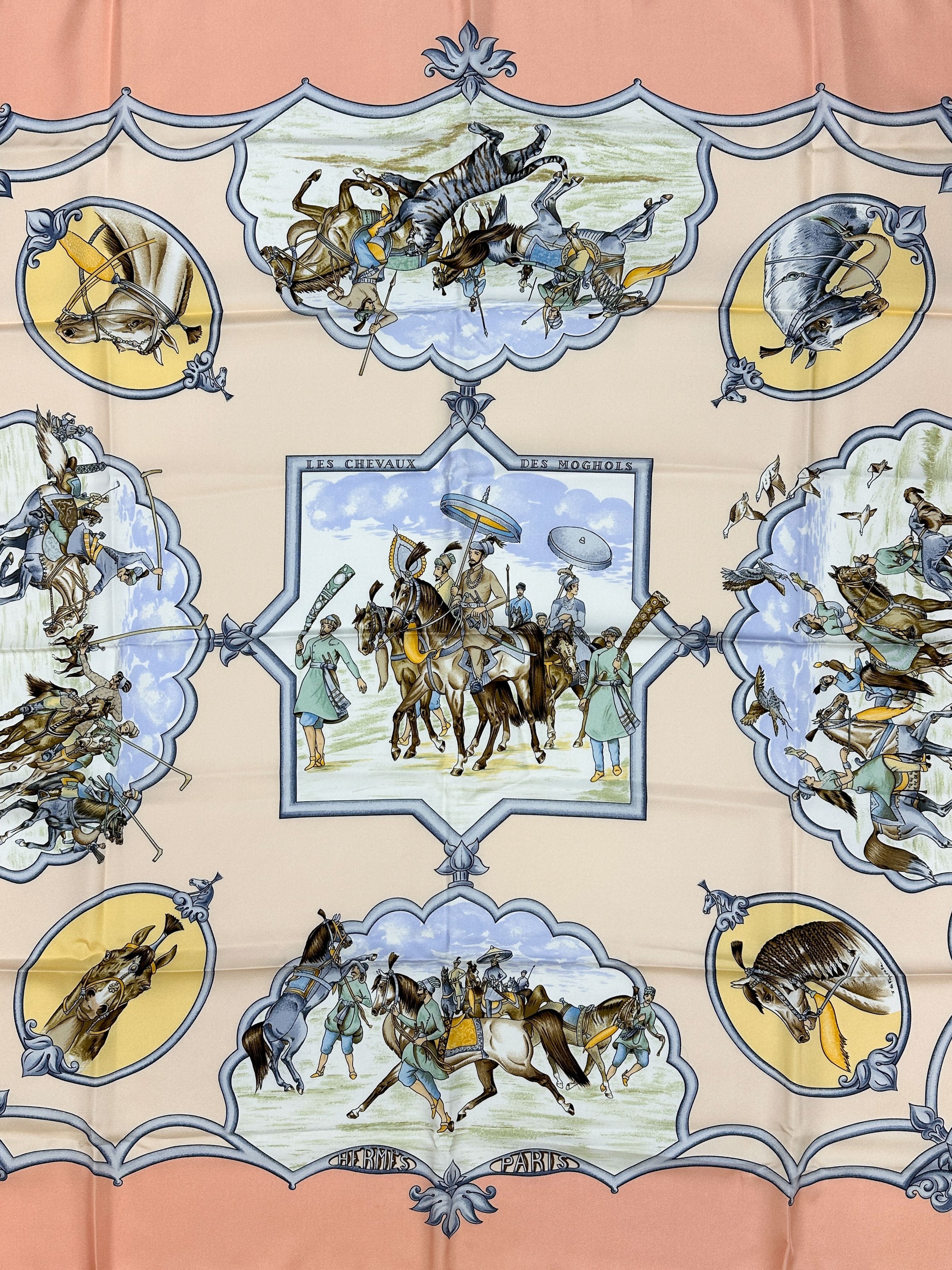 Hermès Les Chevaux des Moghols 90