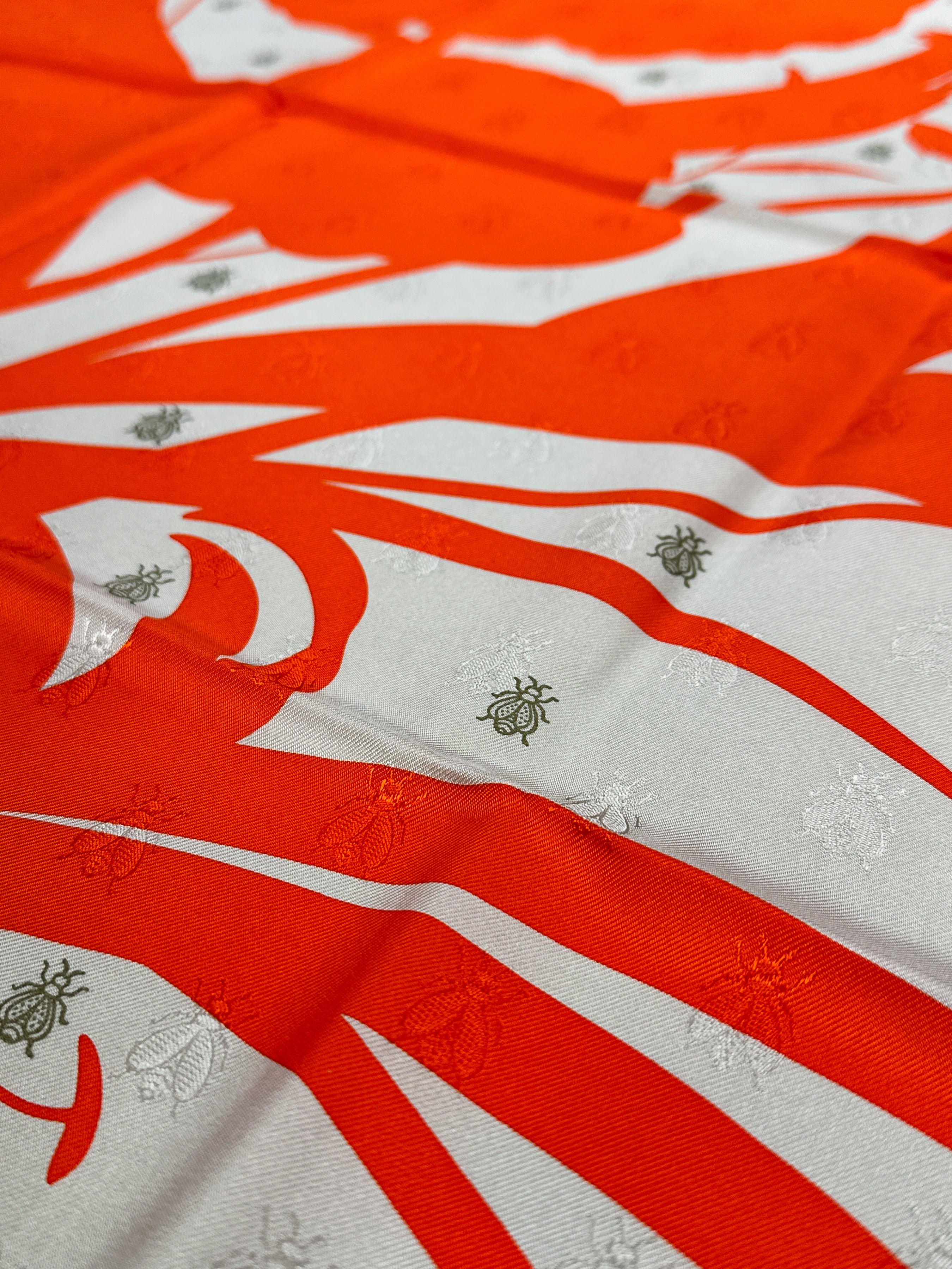 Hermès Bouquet Final With Leather Tassel 90