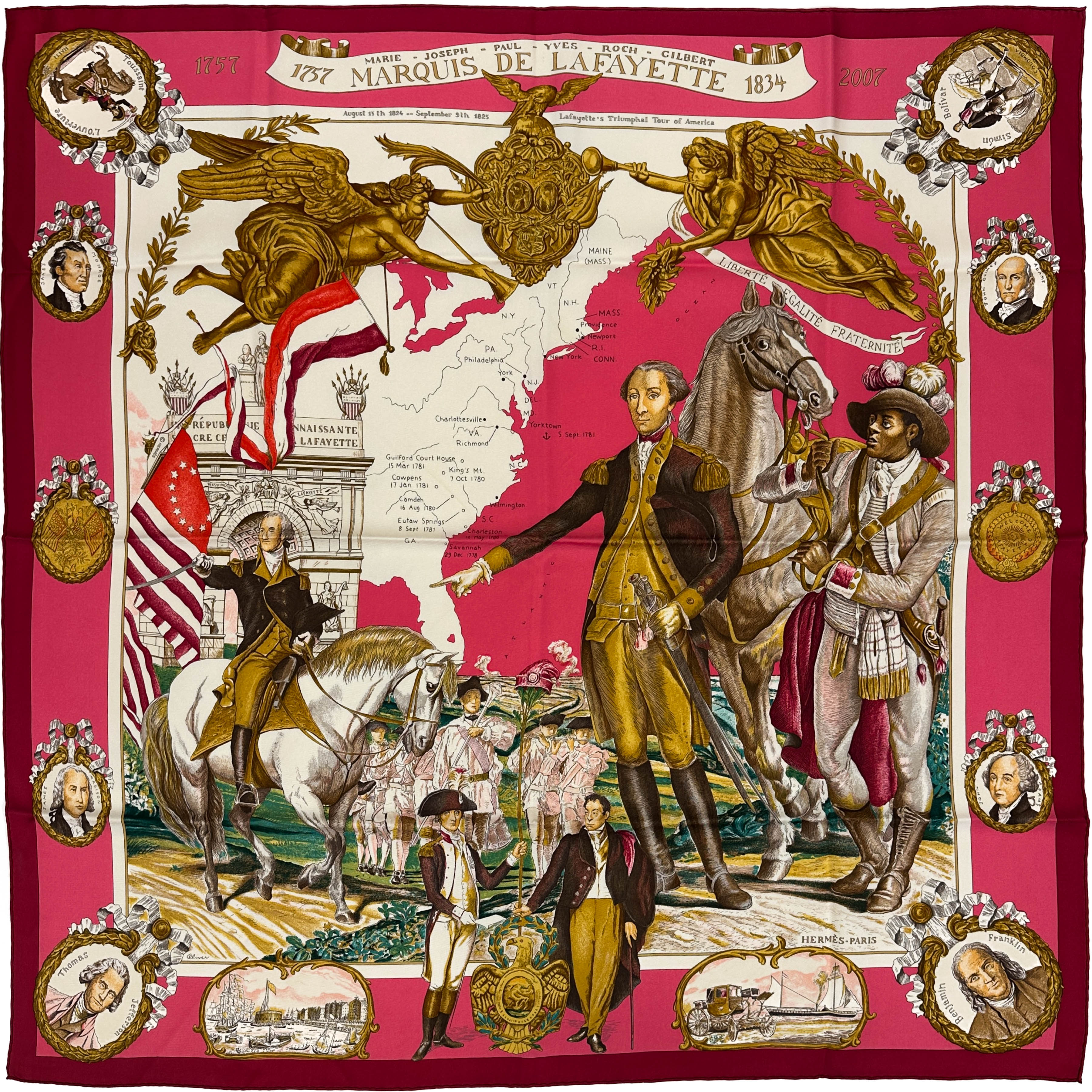 Hermès Marquis de Lafayette 90