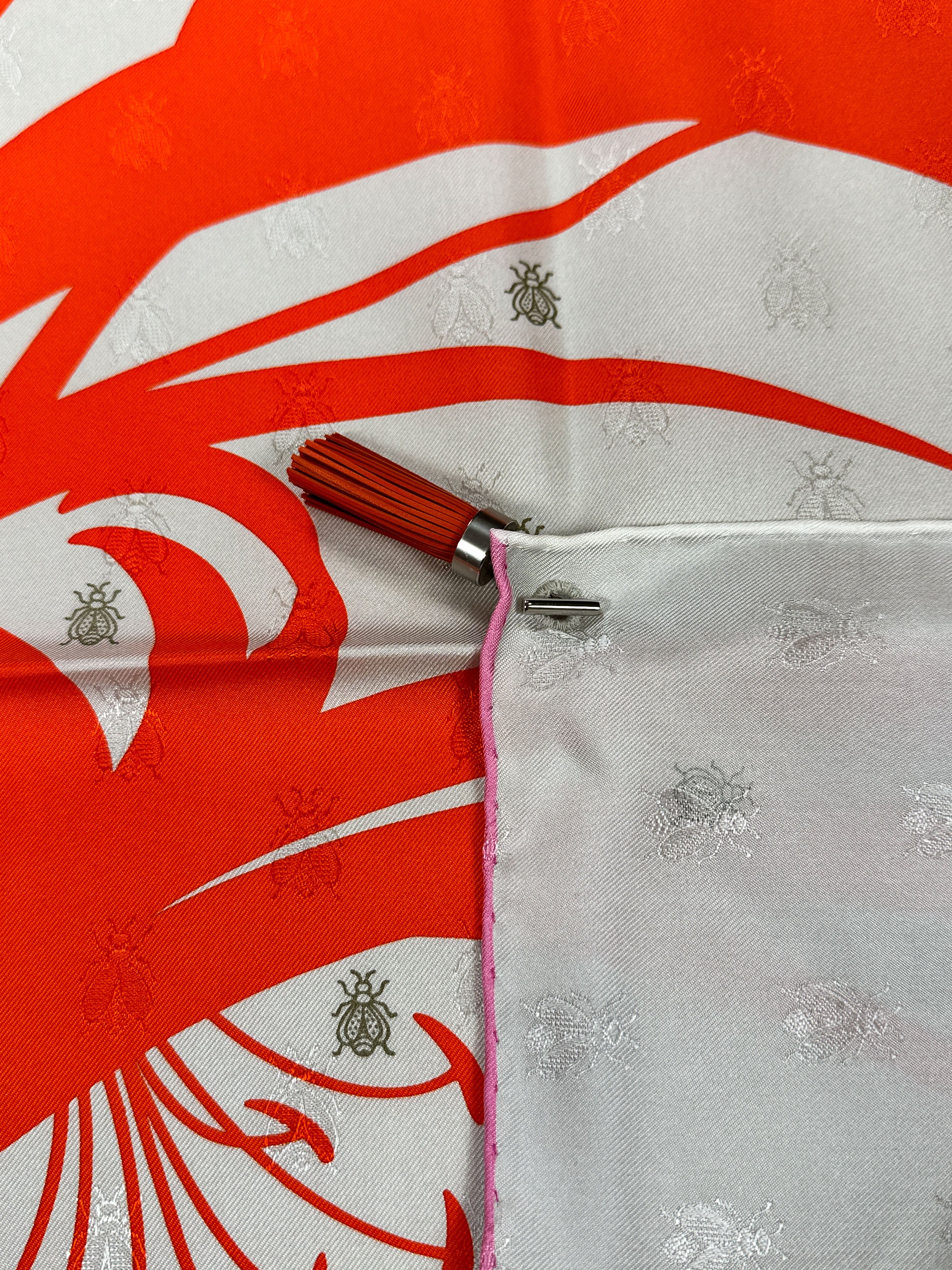 Hermès Bouquet Final With Leather Tassel 90