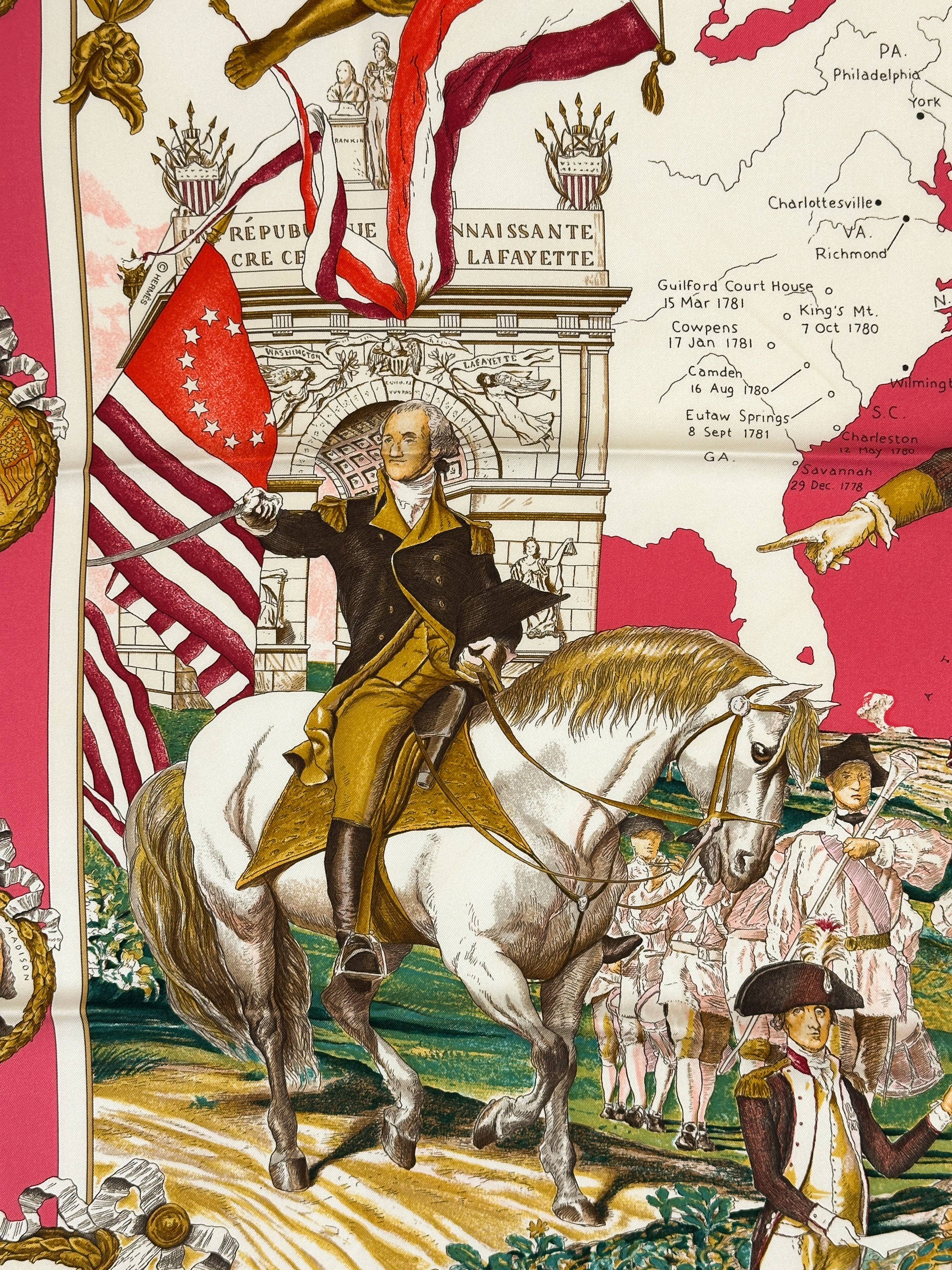 Hermès Marquis de Lafayette 90