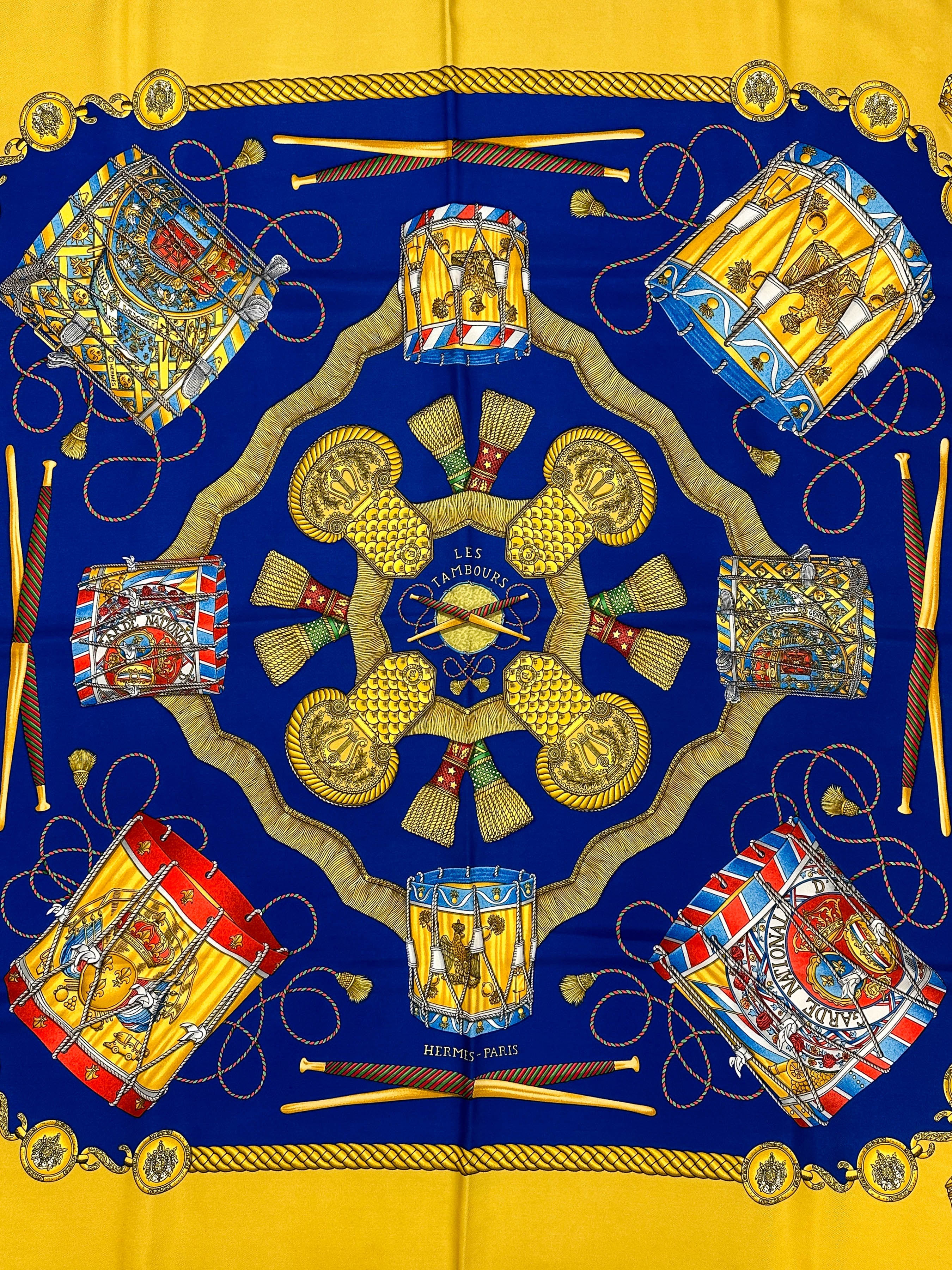 Hermès Les Tambours 90