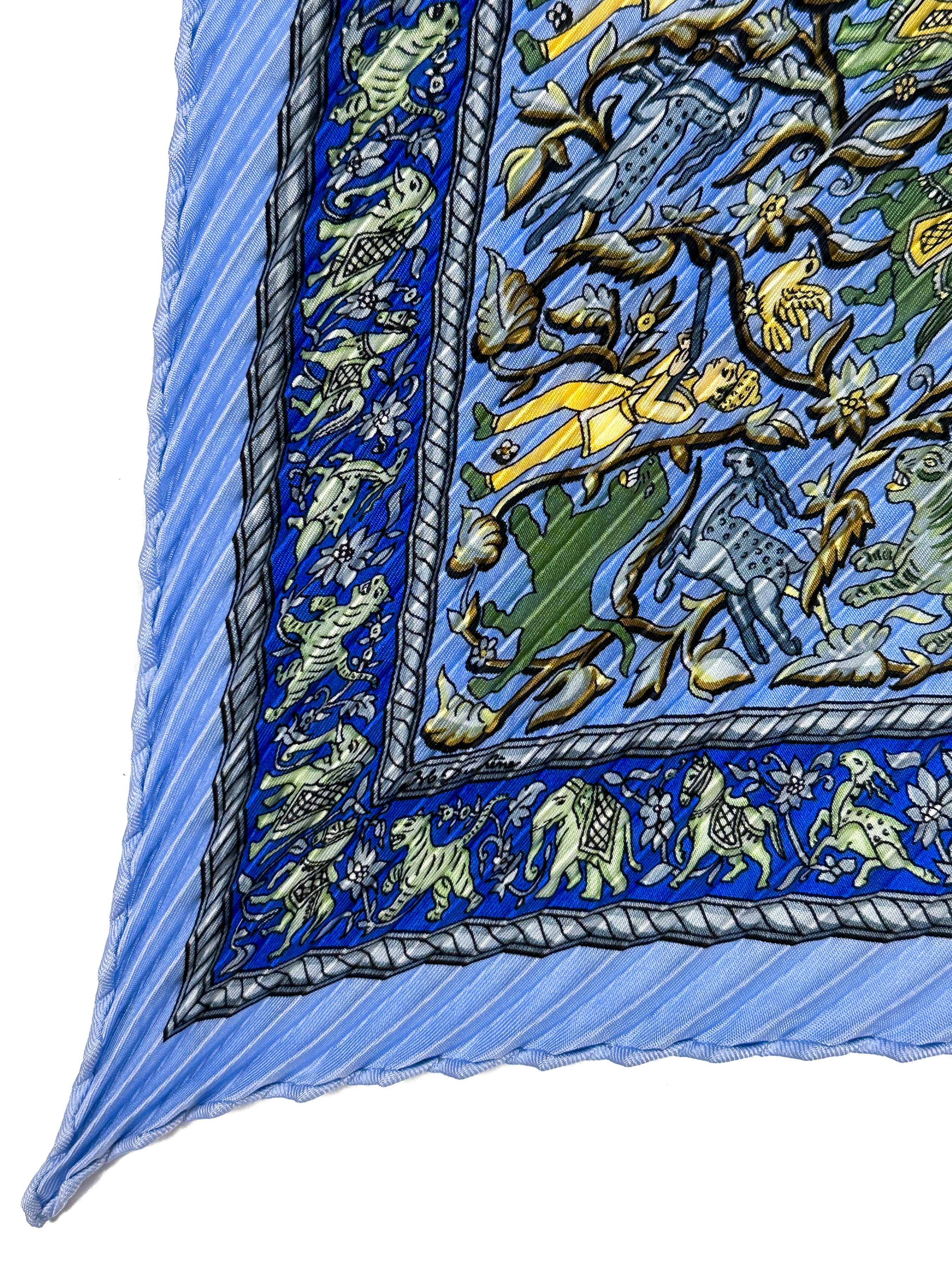 Hermès Chasse en Inde Plissé 90