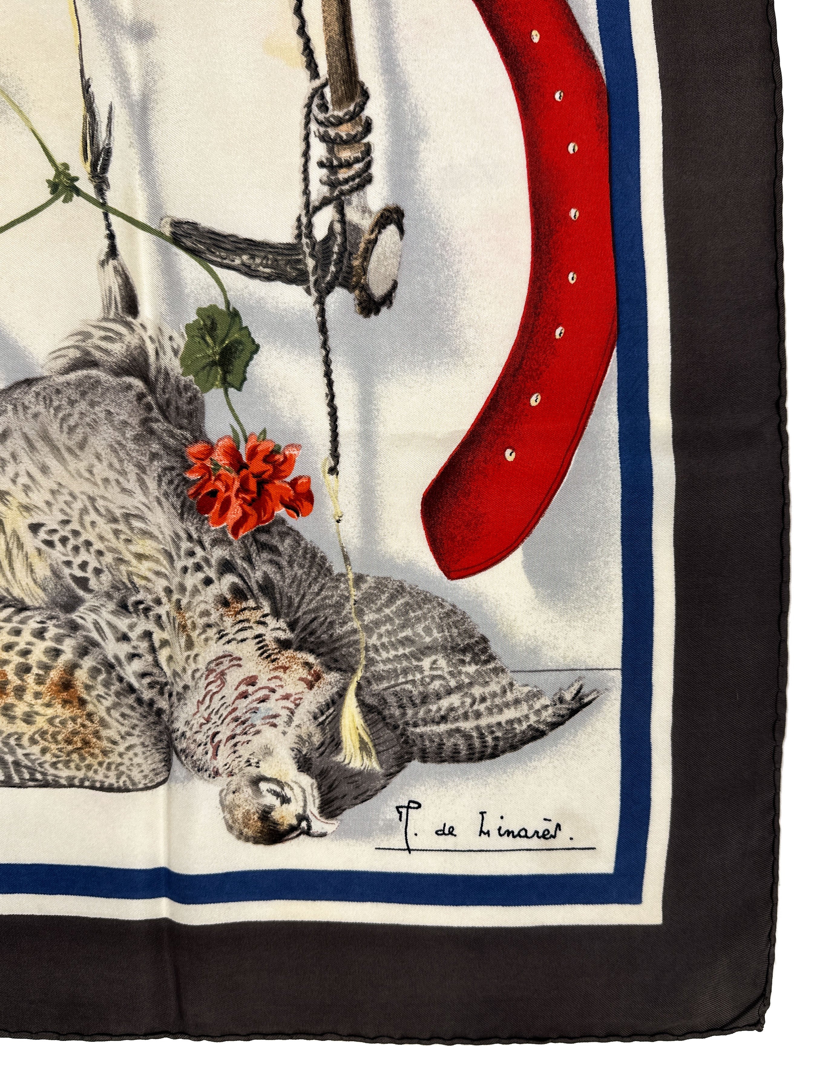 Hermès Fleurs et Gibiers 90