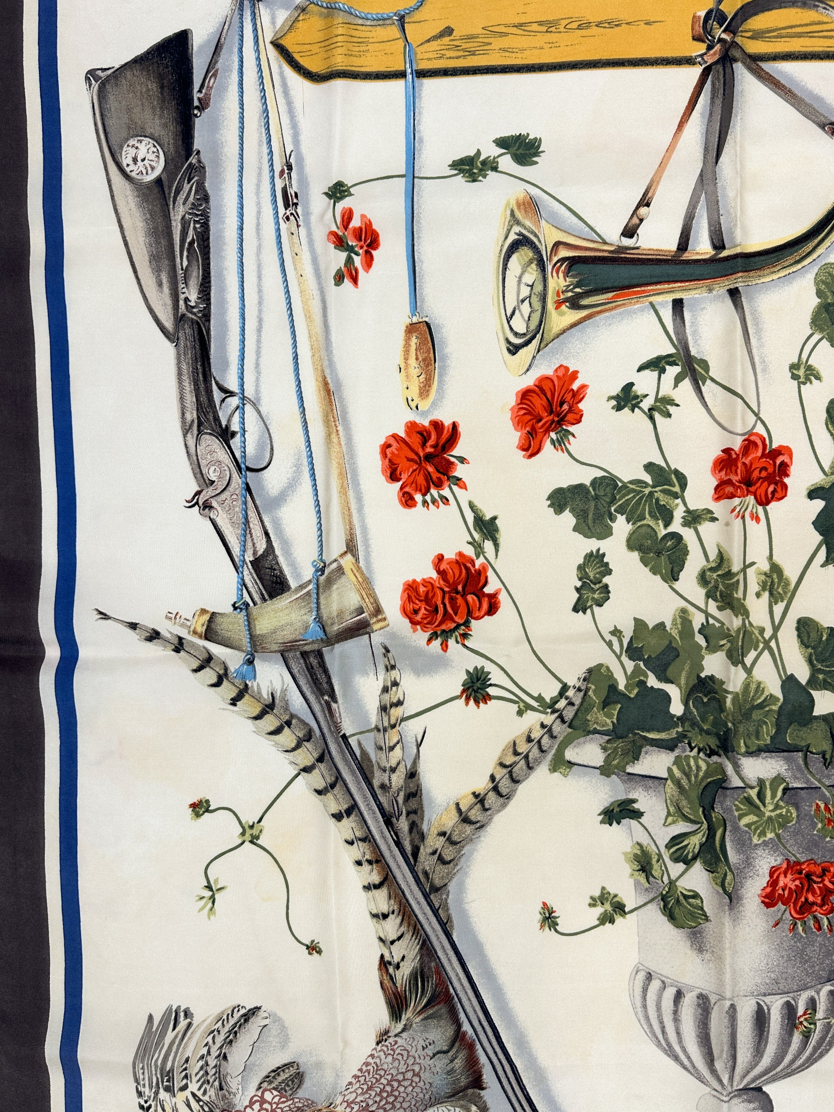 Hermès Fleurs et Gibiers 90