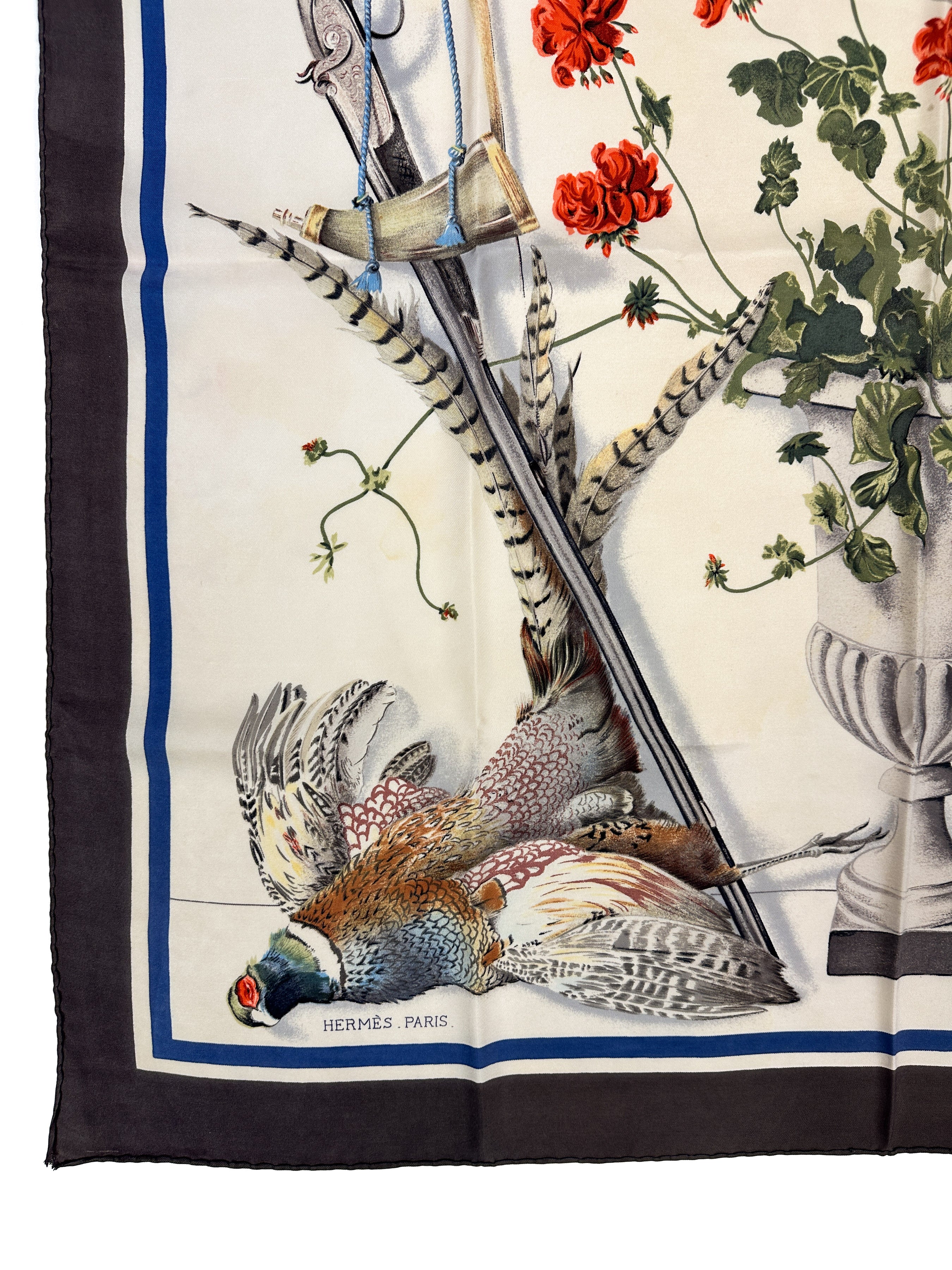 Hermès Fleurs et Gibiers 90