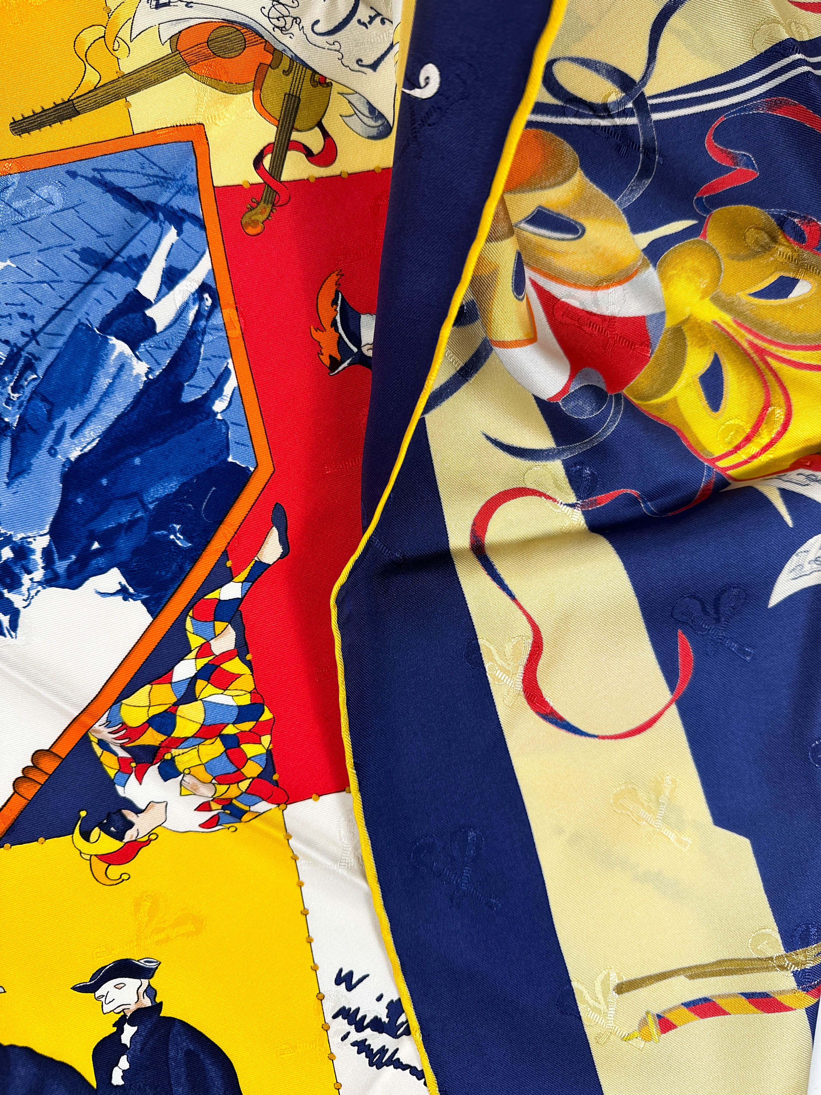 Hermès Le Carnival de Venise First Edition Jacquard 90