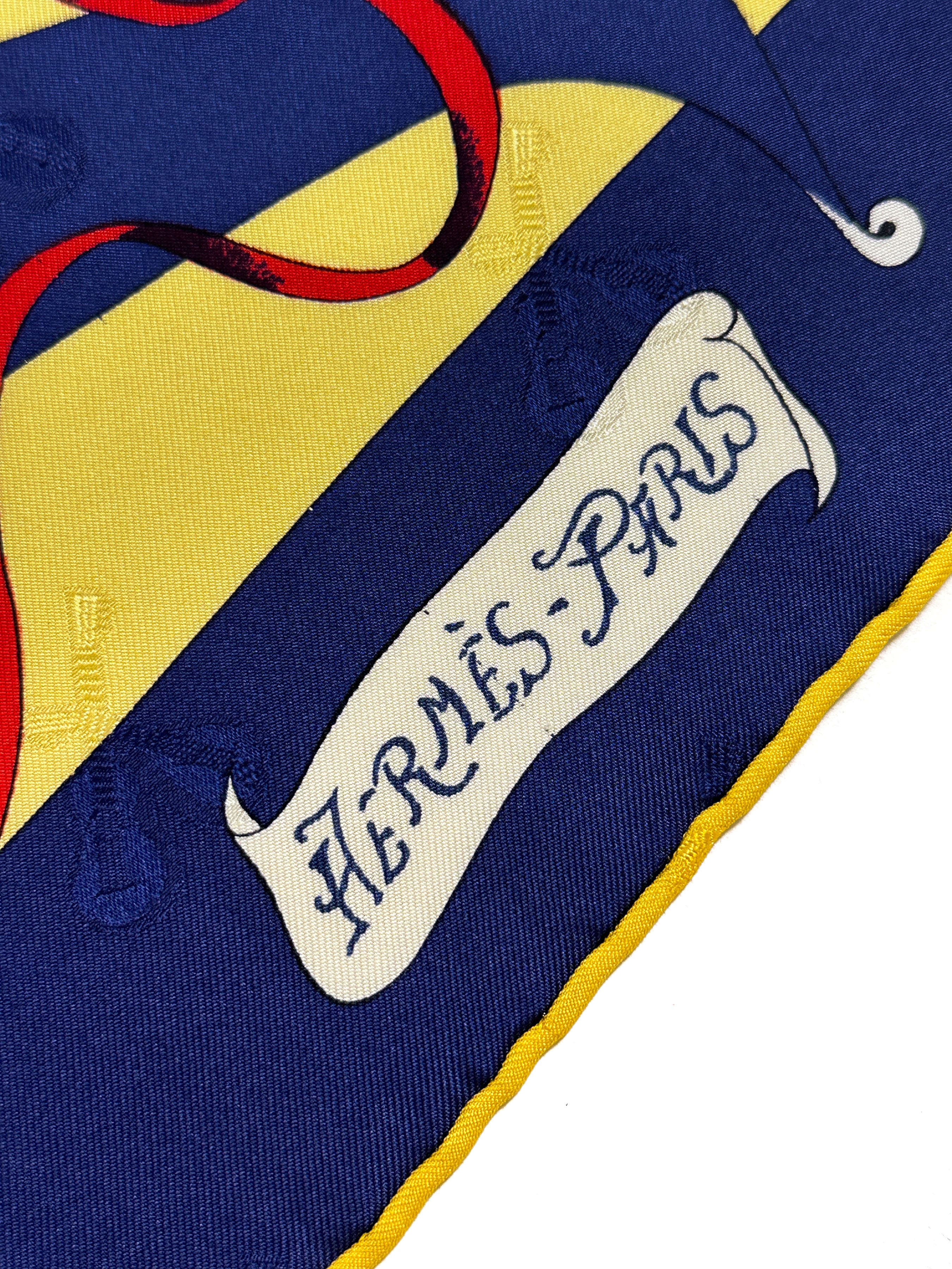 Hermès Le Carnival de Venise First Edition Jacquard 90