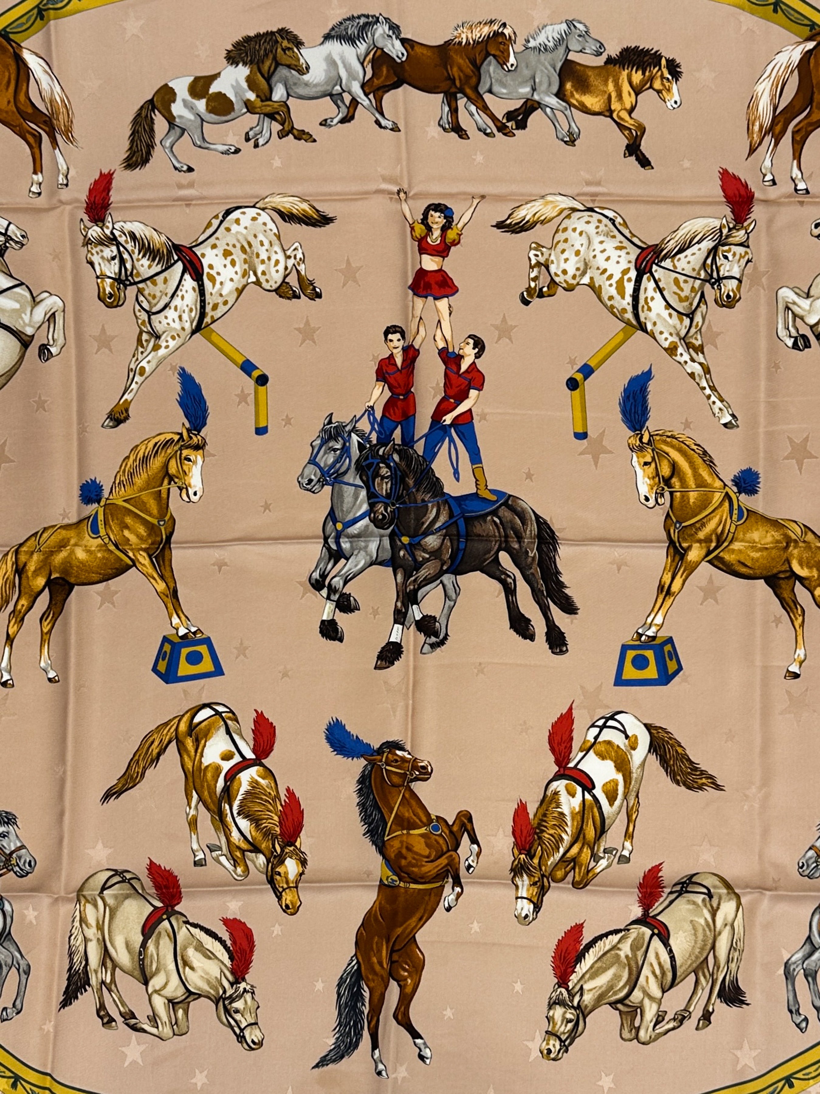 Hermès En Piste Jacquard 90