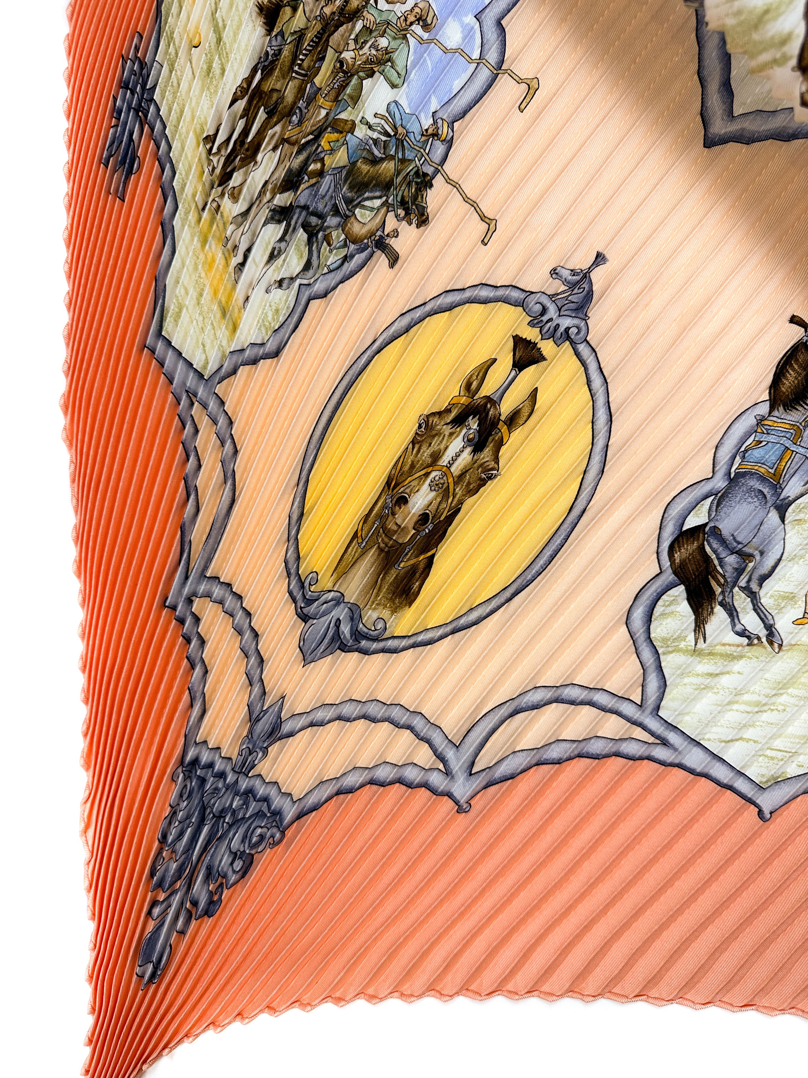 Hermès Les Chevaux des Moghols Plissé 90