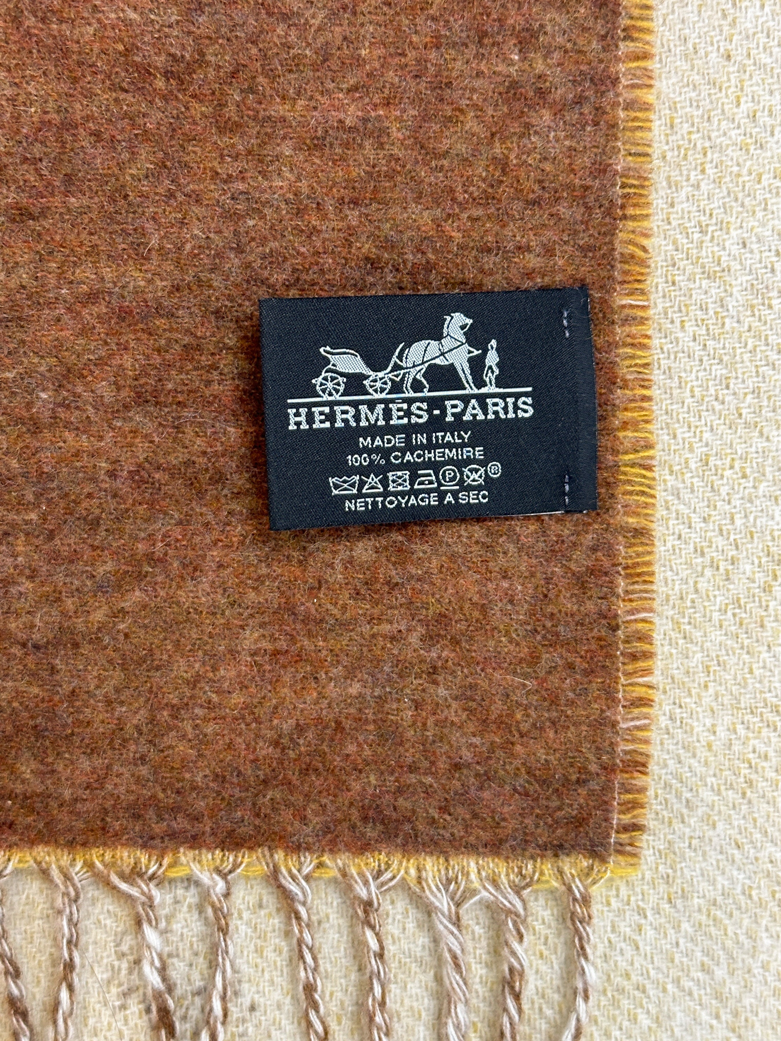 Hermès Cheval Talaria Cashmere Blanket
