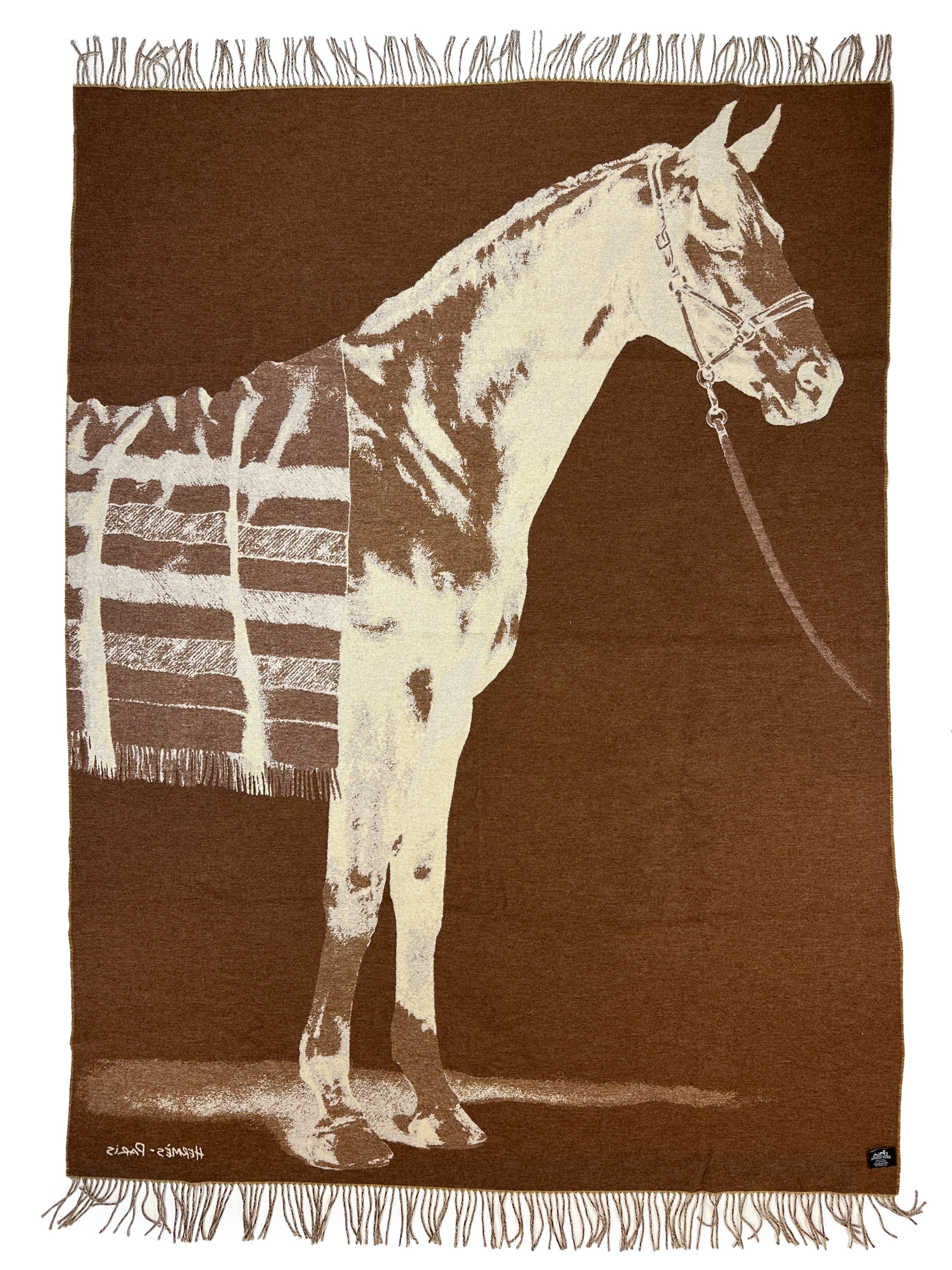 Hermès Cheval Talaria Cashmere Blanket