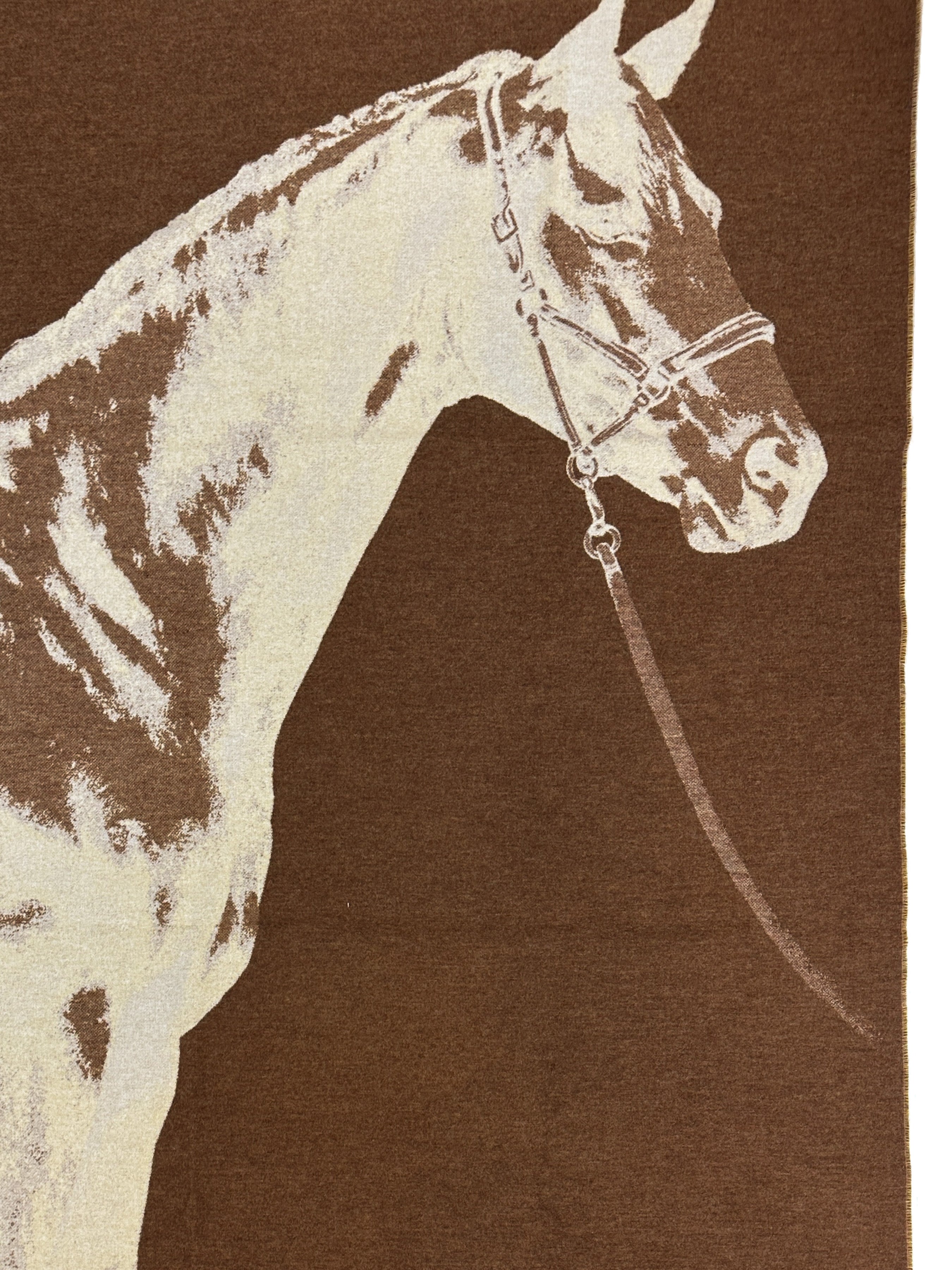 Hermès Cheval Talaria Cashmere Blanket