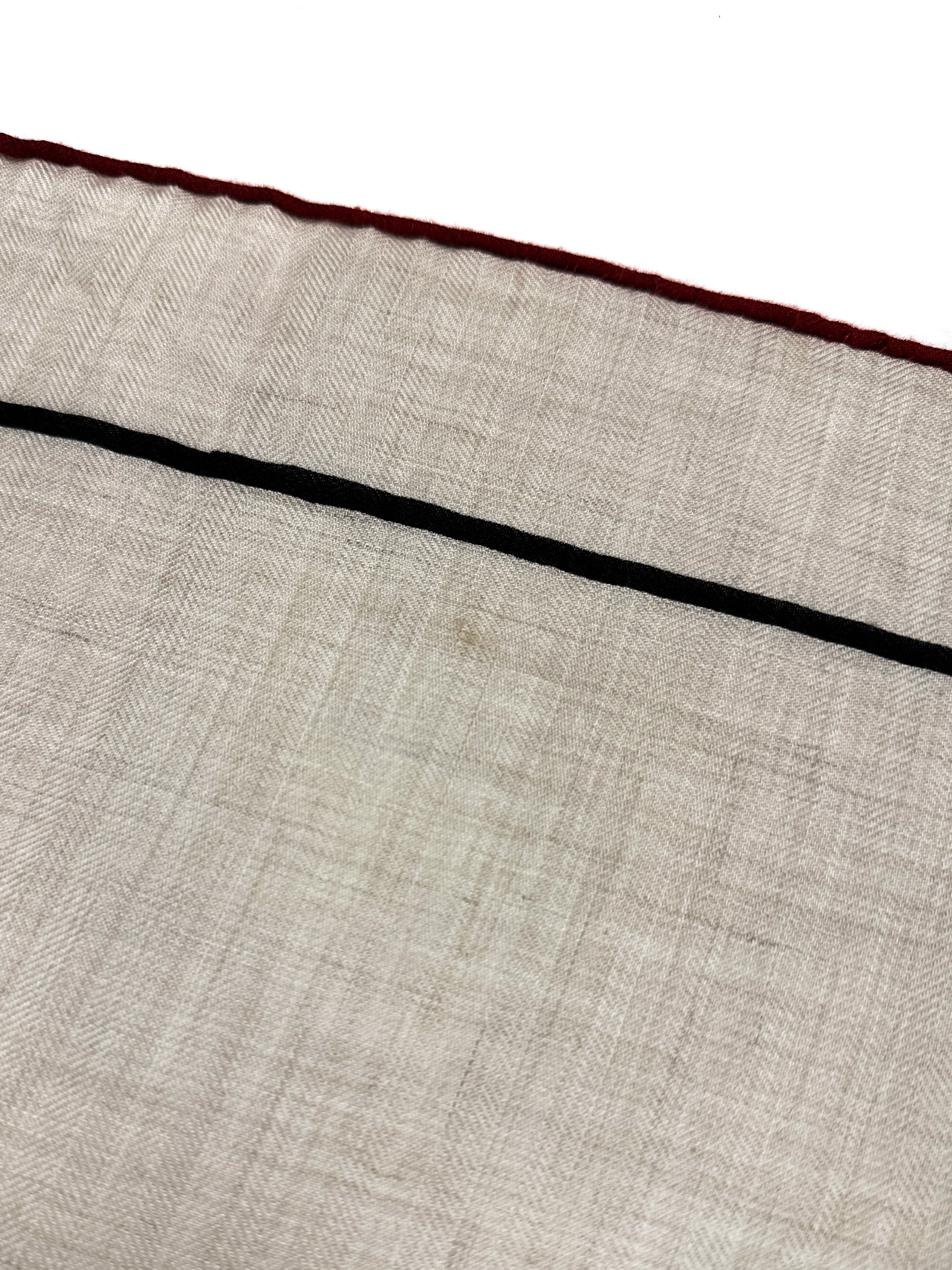Hermès Montura de Gaucho Cashmere Silk 140