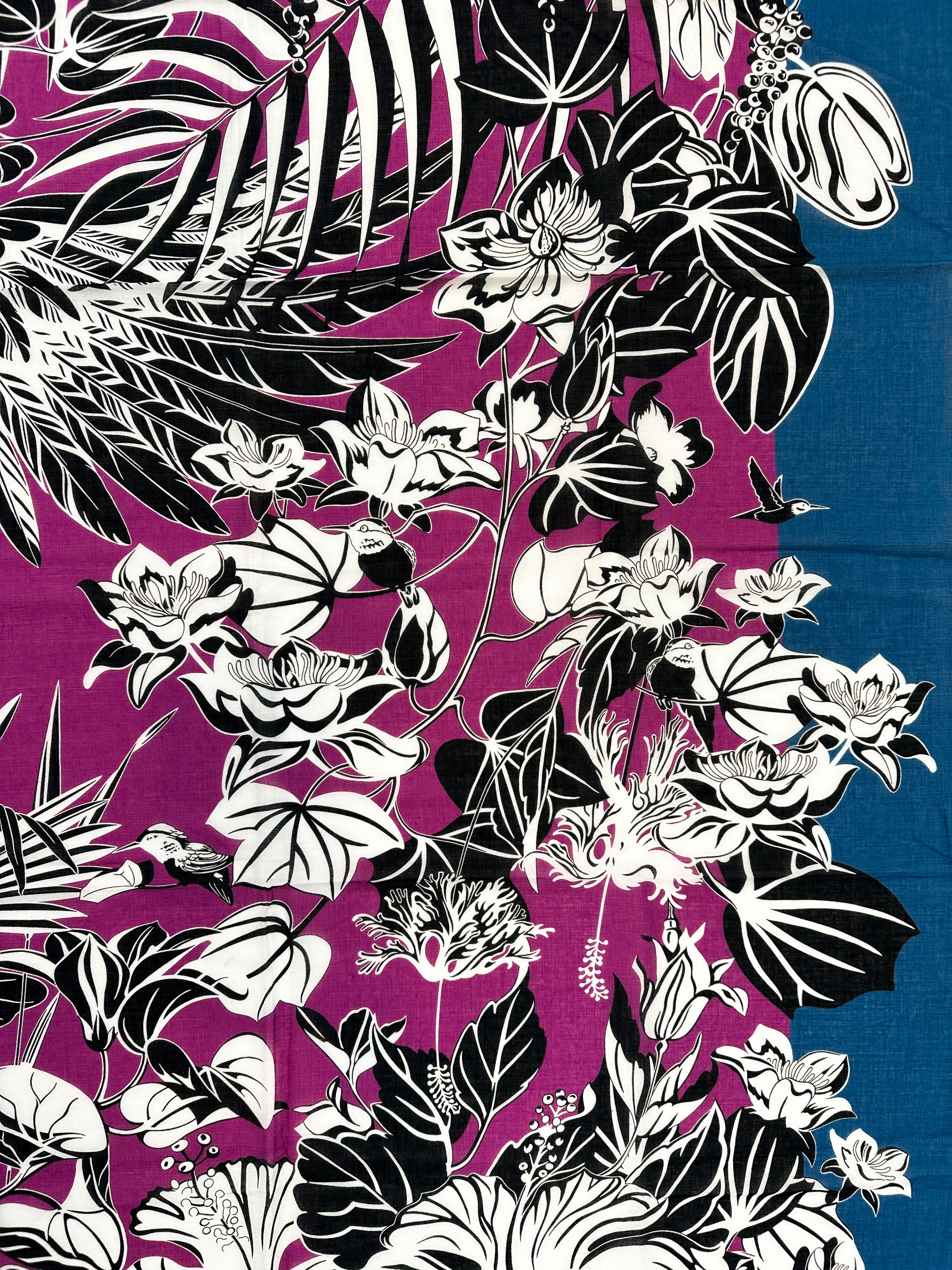 Hermès Flamingo Party Tatouage Cotton Pareo