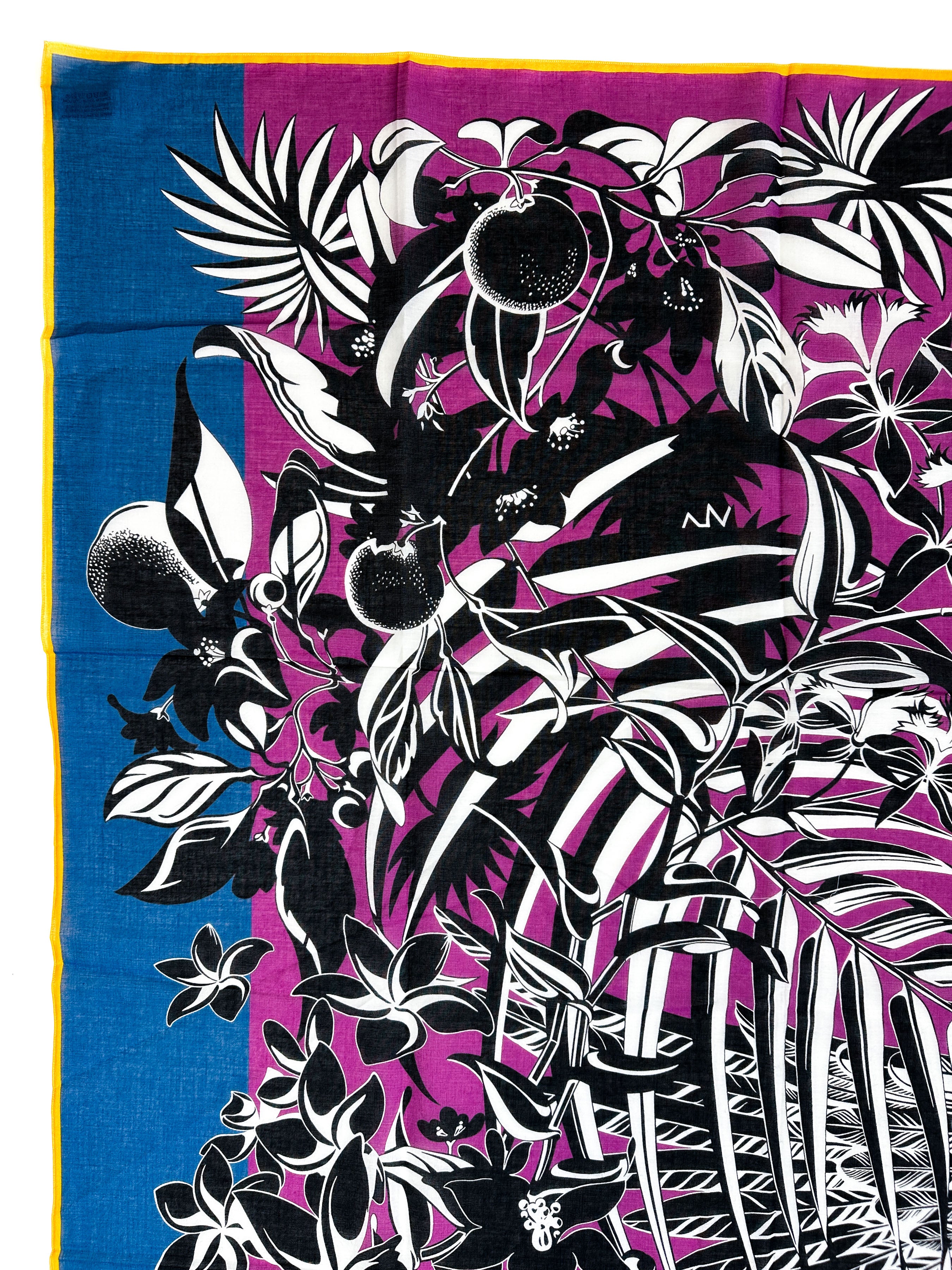 Hermès Flamingo Party Tatouage Cotton Pareo